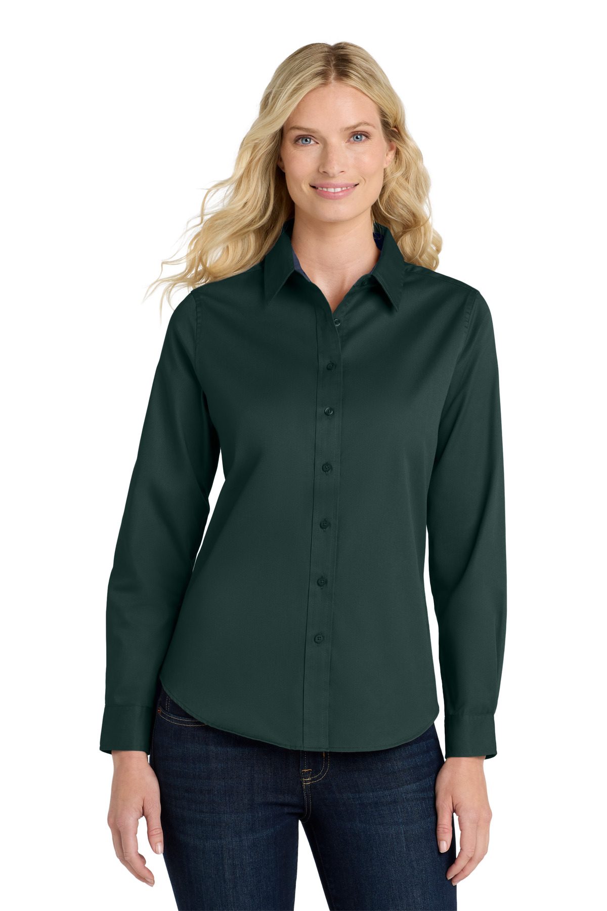 Port Authority Women's Long Sleeve Easy Care Shirt. L608