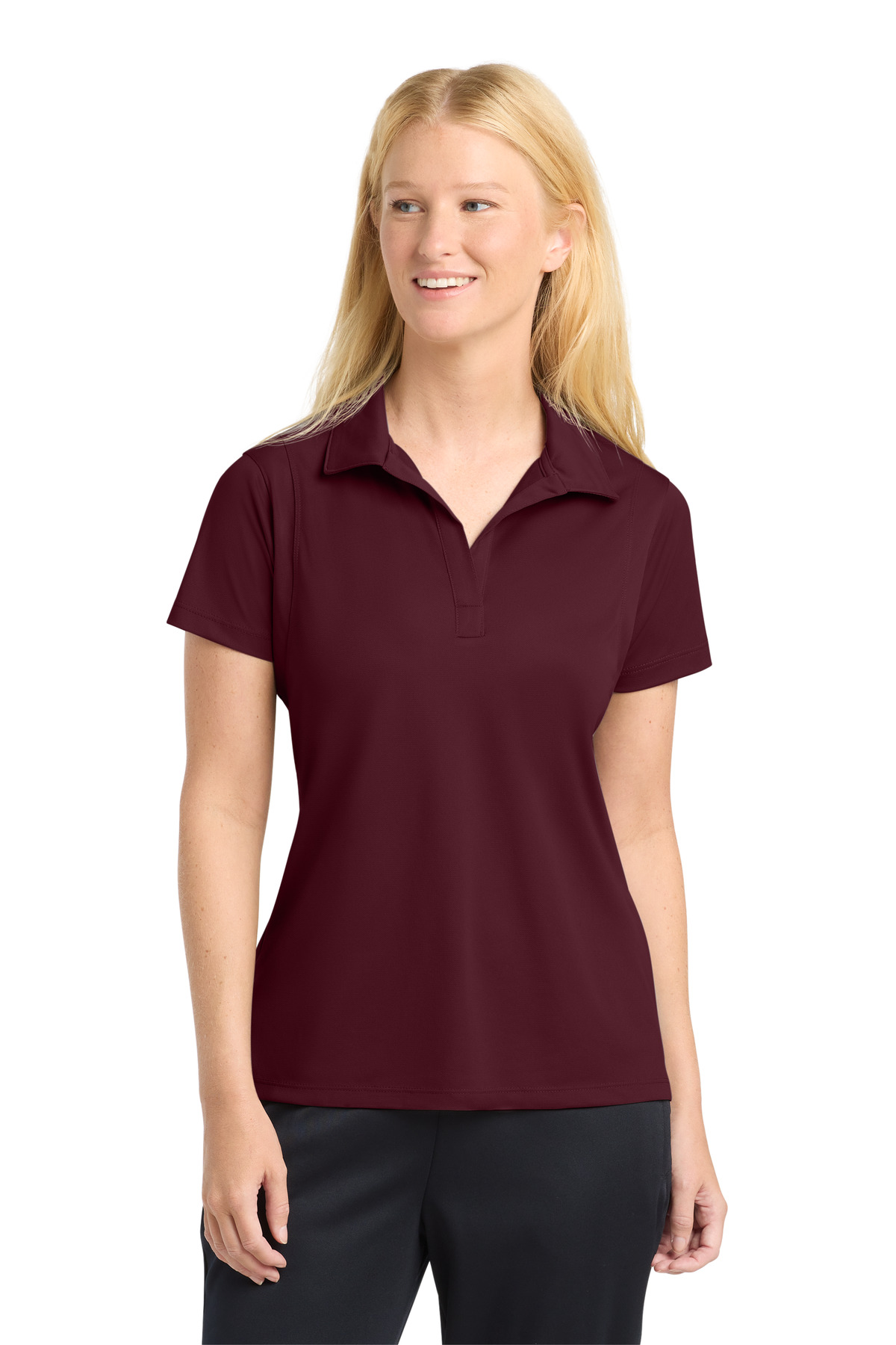 Sport-Tek LST650 swatch in Maroon