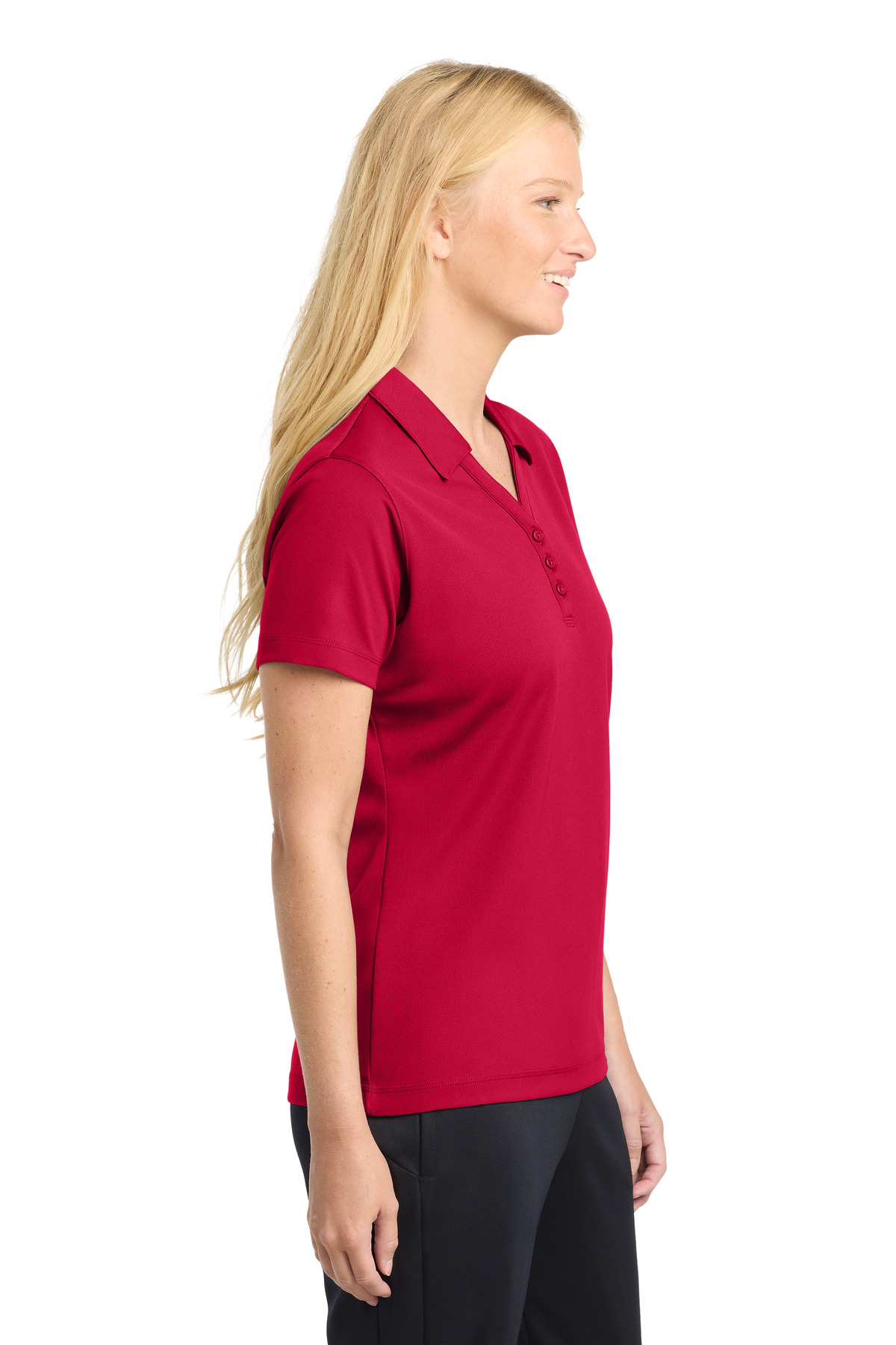 Sport-Tek Women's PosiCharge Micro-Mesh Polo. LST680