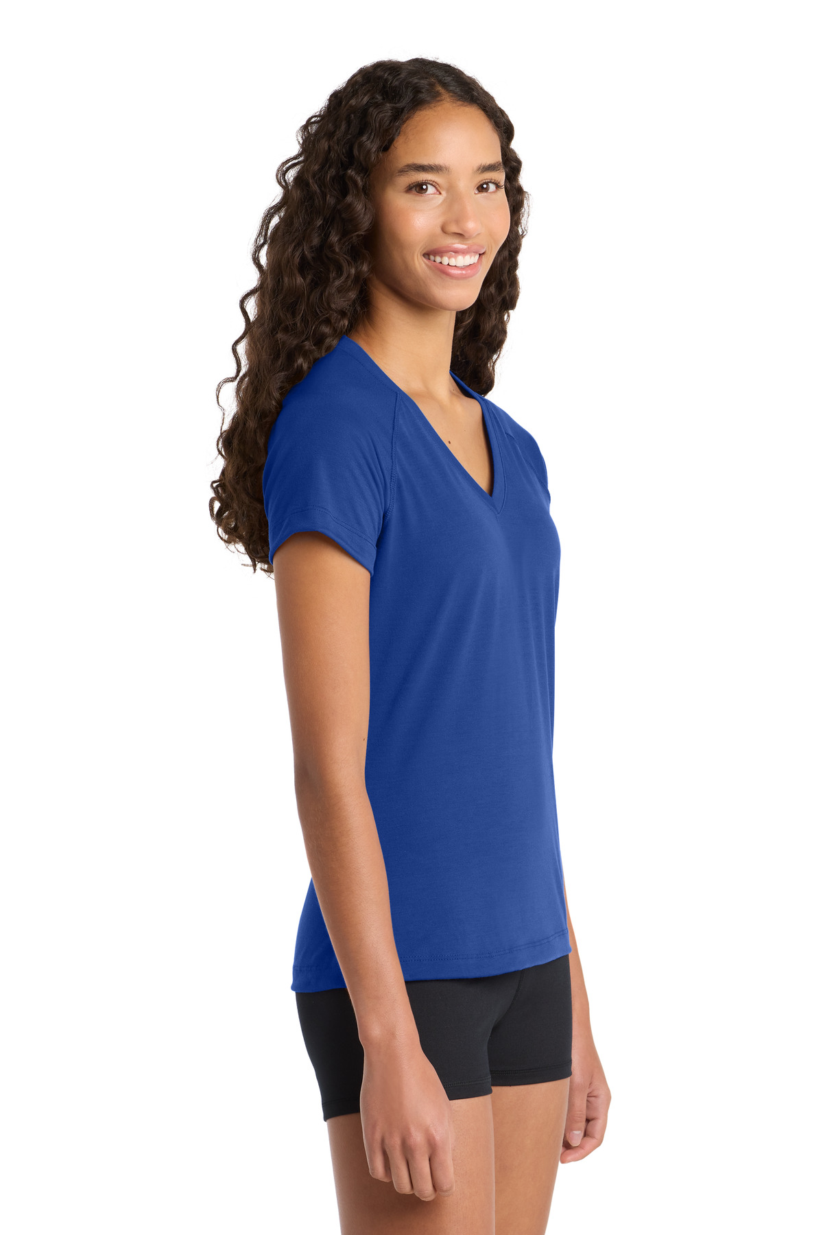 Sport-Tek Women's Ultimate Performance V-Neck. LST700