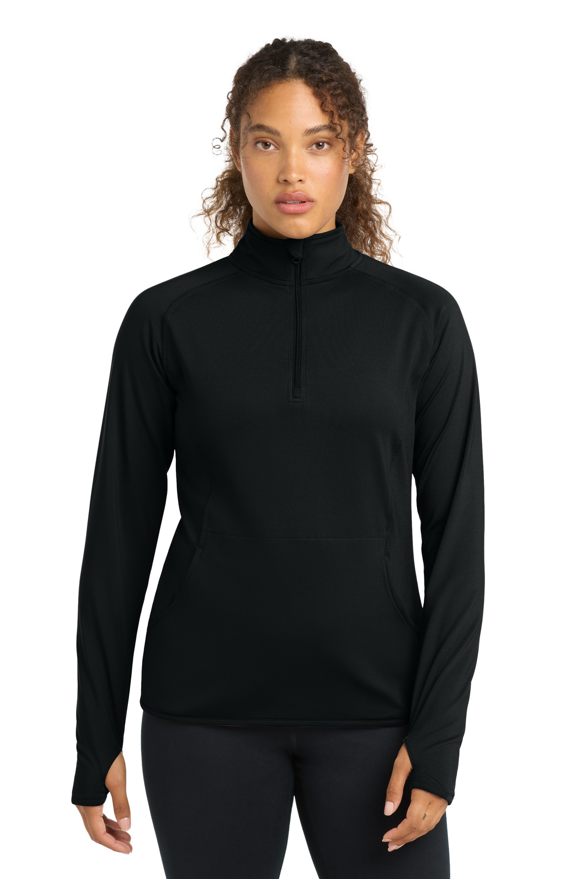 Sport-Tek Women‘s Sport-Wick Stretch 1/4-Zip Pullover-Sport-Tek