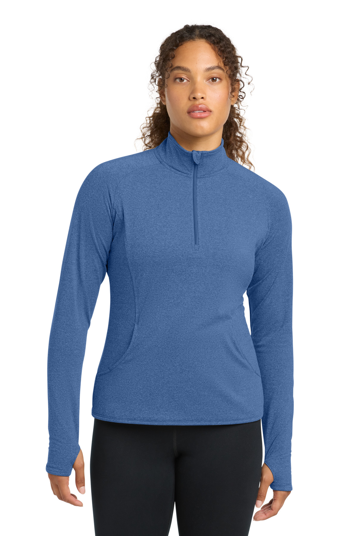 Sport-Tek LST850 swatch in True Royal Heather