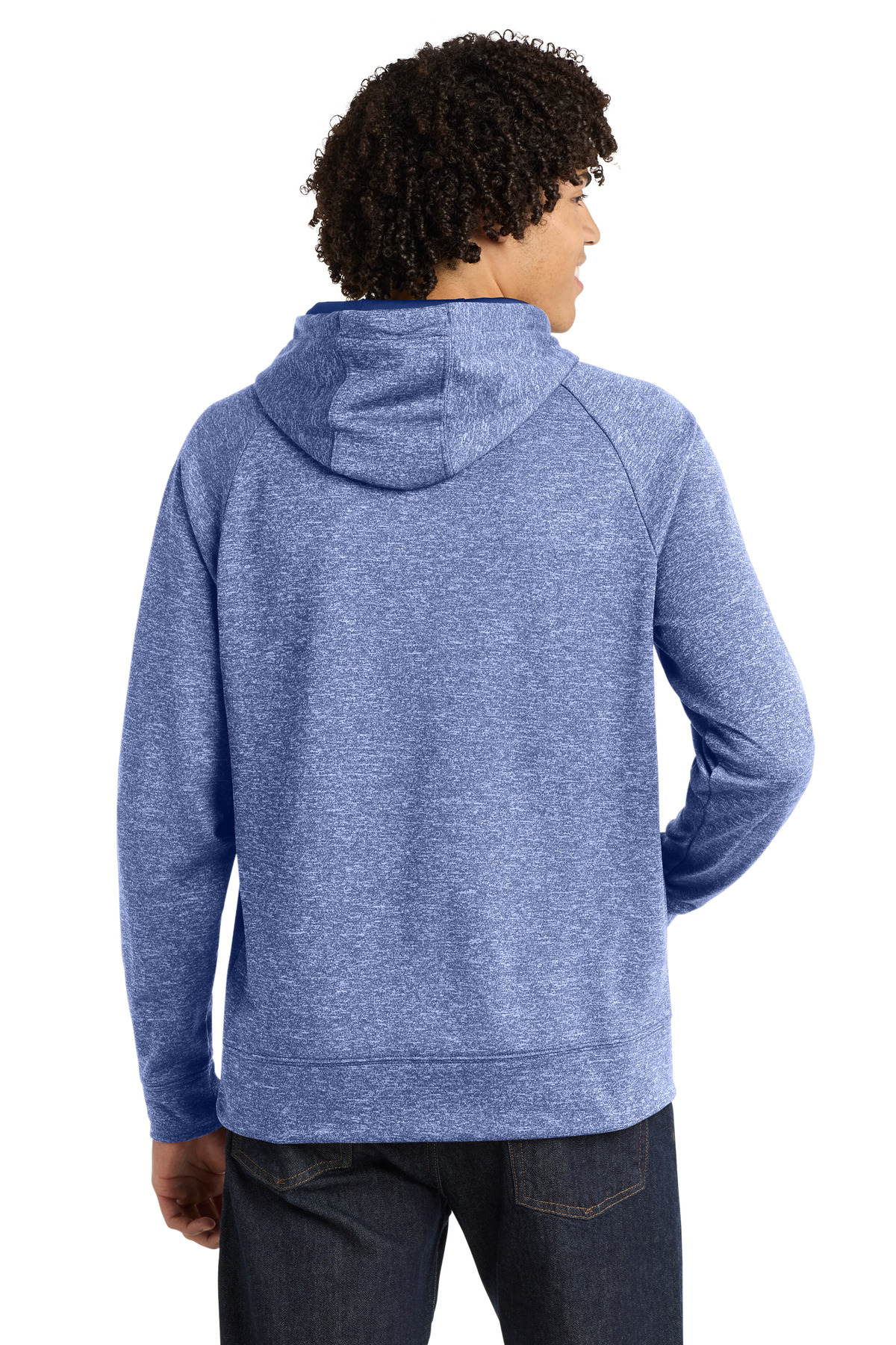 Sport-Tek PosiCharge Electric Heather Fleece Hooded Pullover. ST225