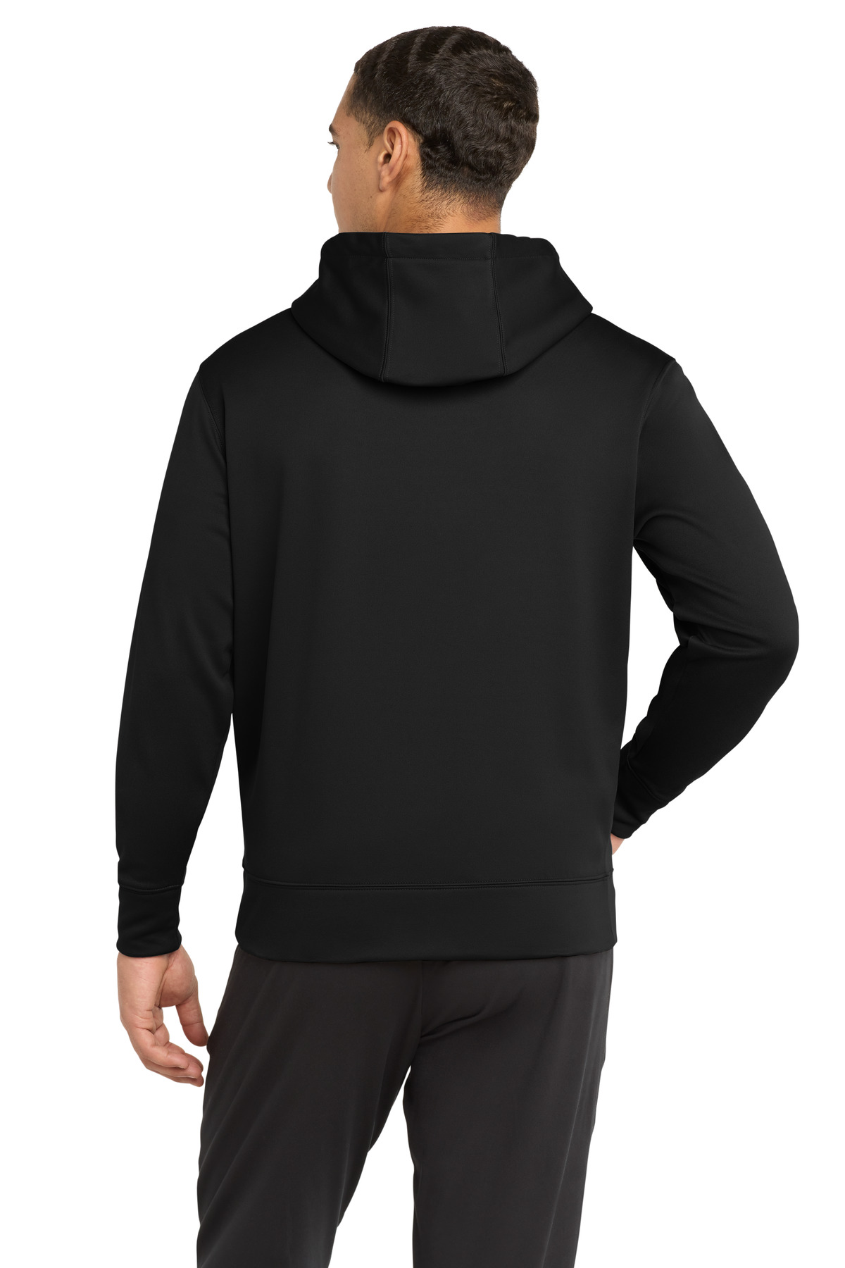 Sport-Tek Sport-Wick Fleece Full-Zip Hooded Jacket. ST238