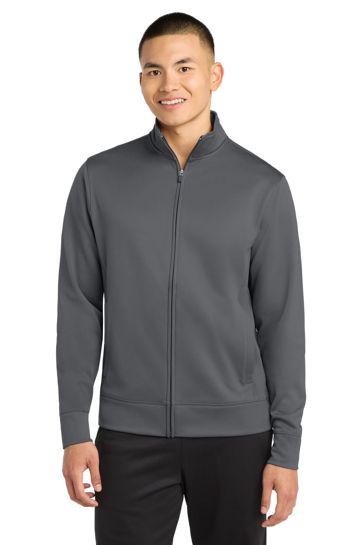 Sport-Tek Sport-Wick Fleece Full-Zip Jacket. ST241