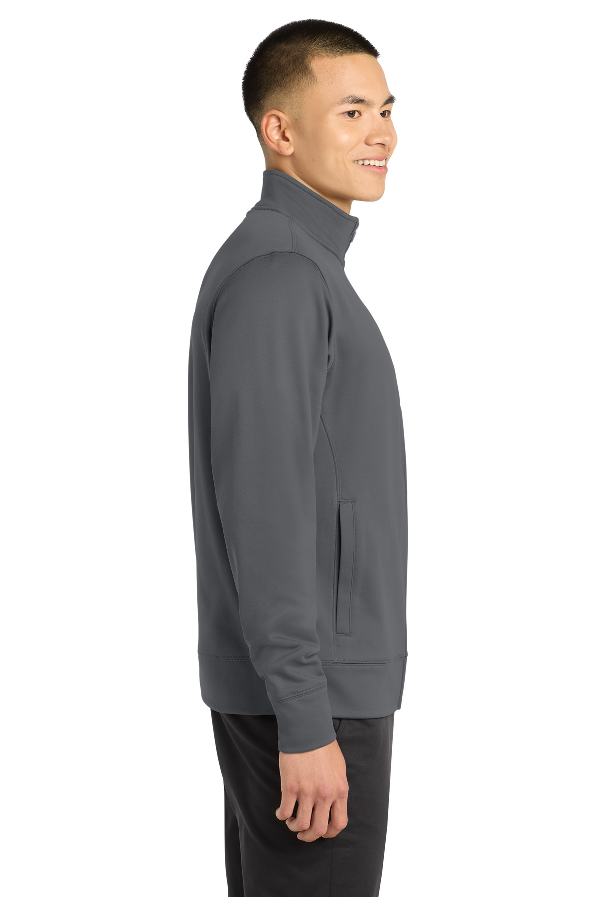 Sport-Tek Sport-Wick Fleece Full-Zip Jacket. ST241