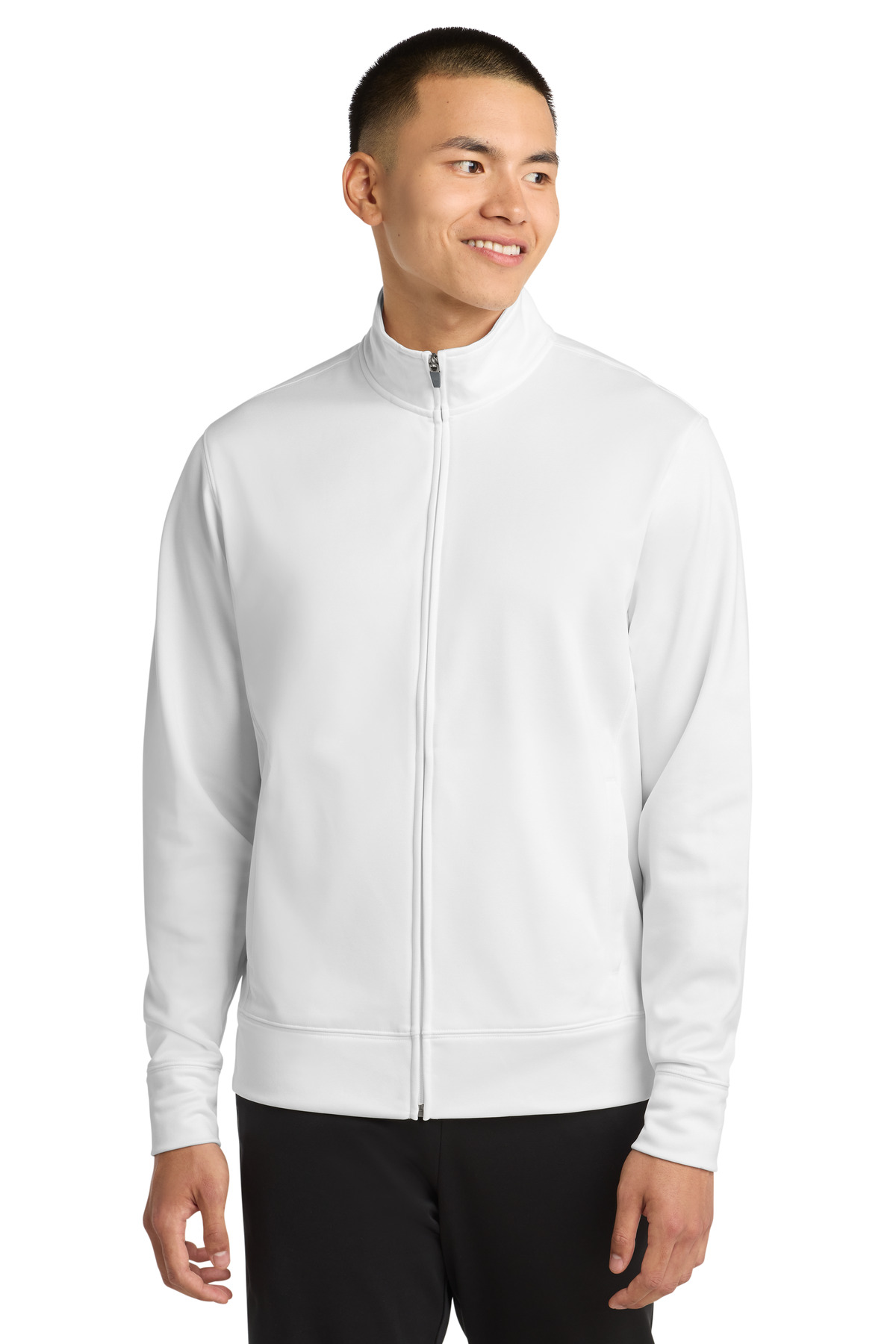 Sport-Tek Sport-Wick Fleece Full-Zip Jacket. ST241