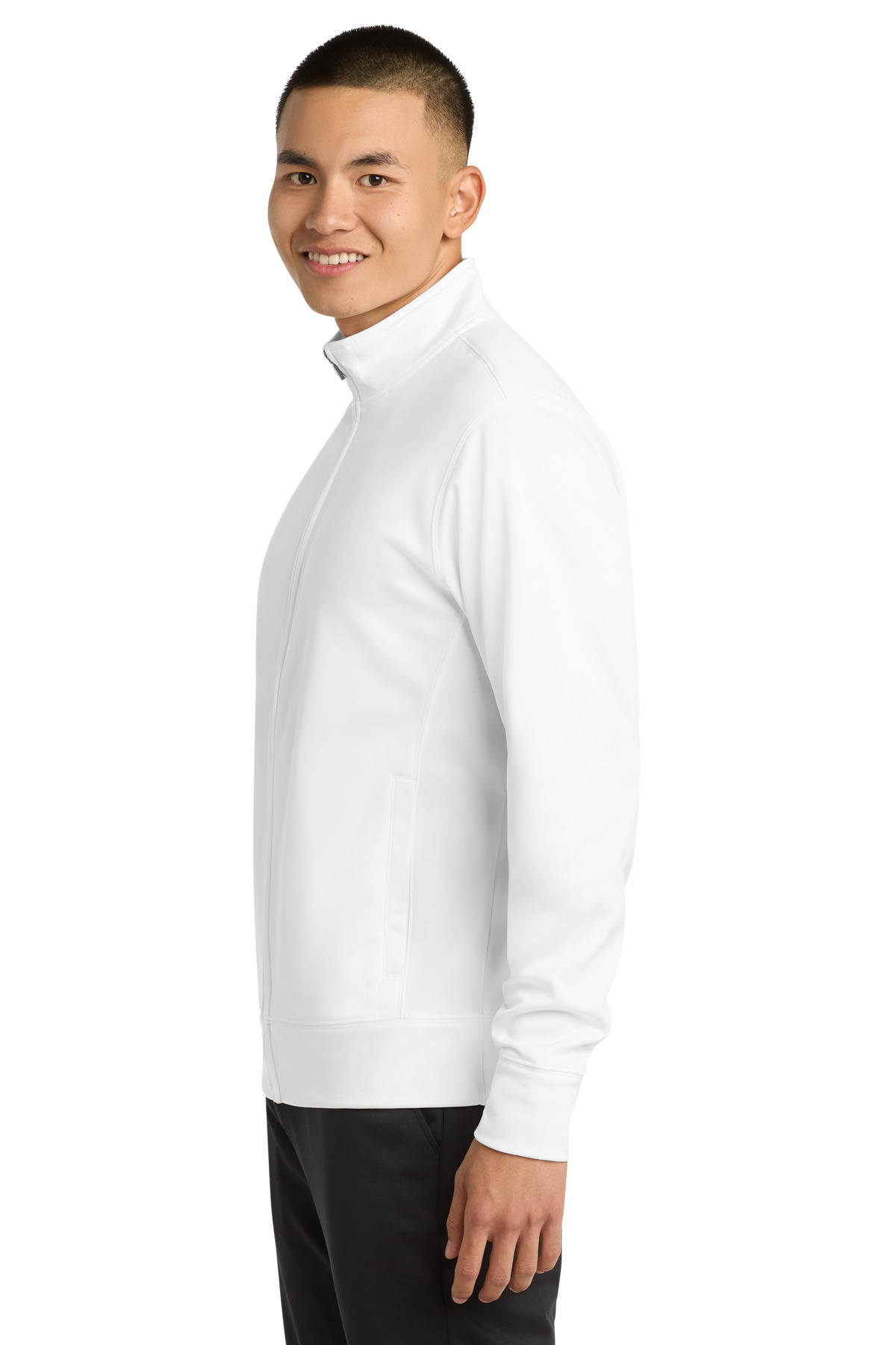 Sport-Tek Sport-Wick Fleece Full-Zip Jacket. ST241