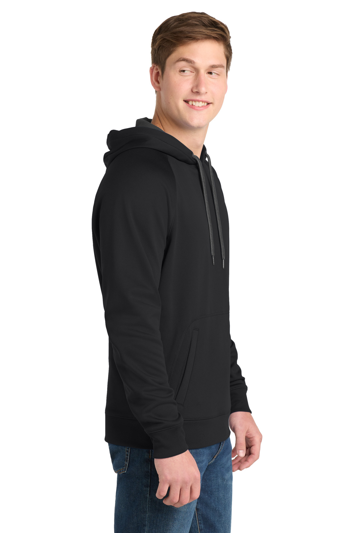 Sport-Tek Tech Fleece Hooded Sweatshirt. ST250