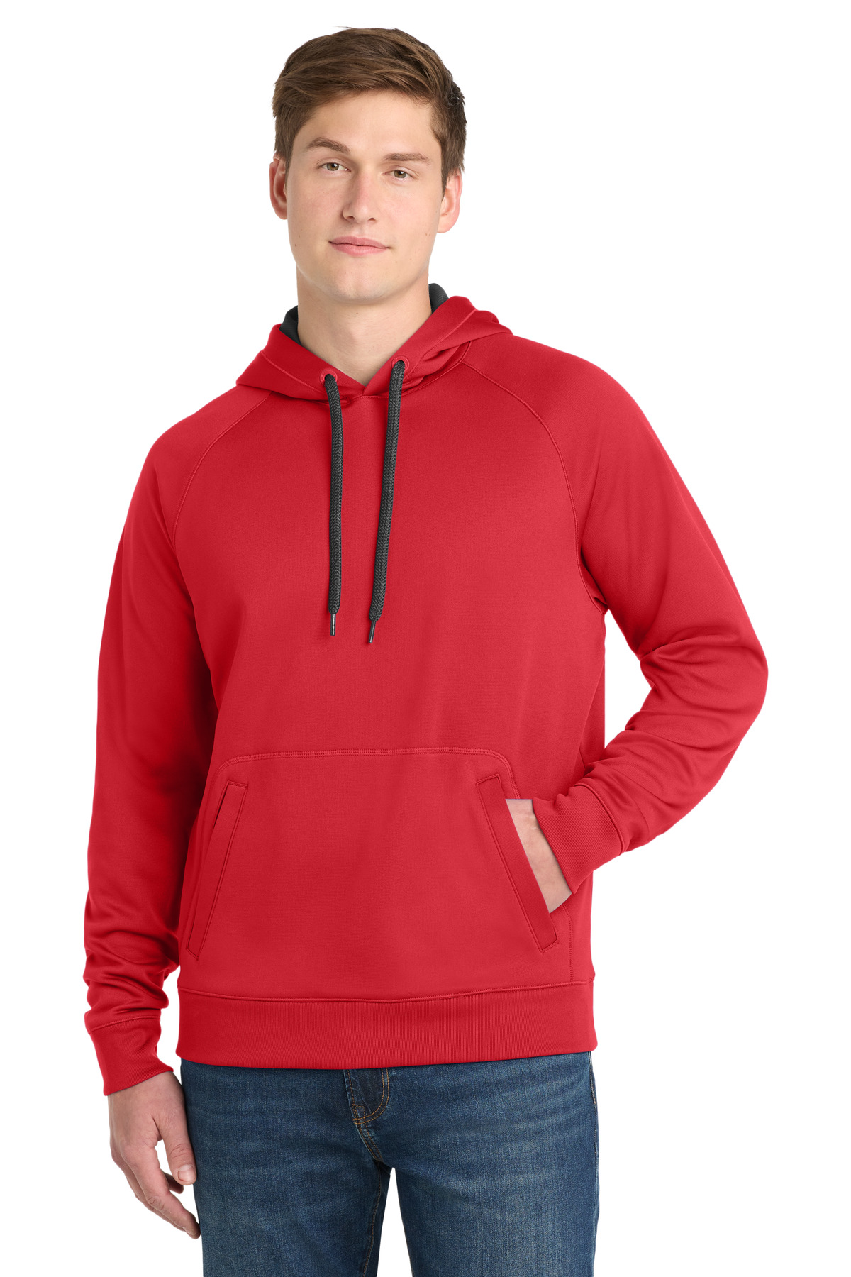 Sport-Tek Tech Fleece Hooded Sweatshirt. ST250