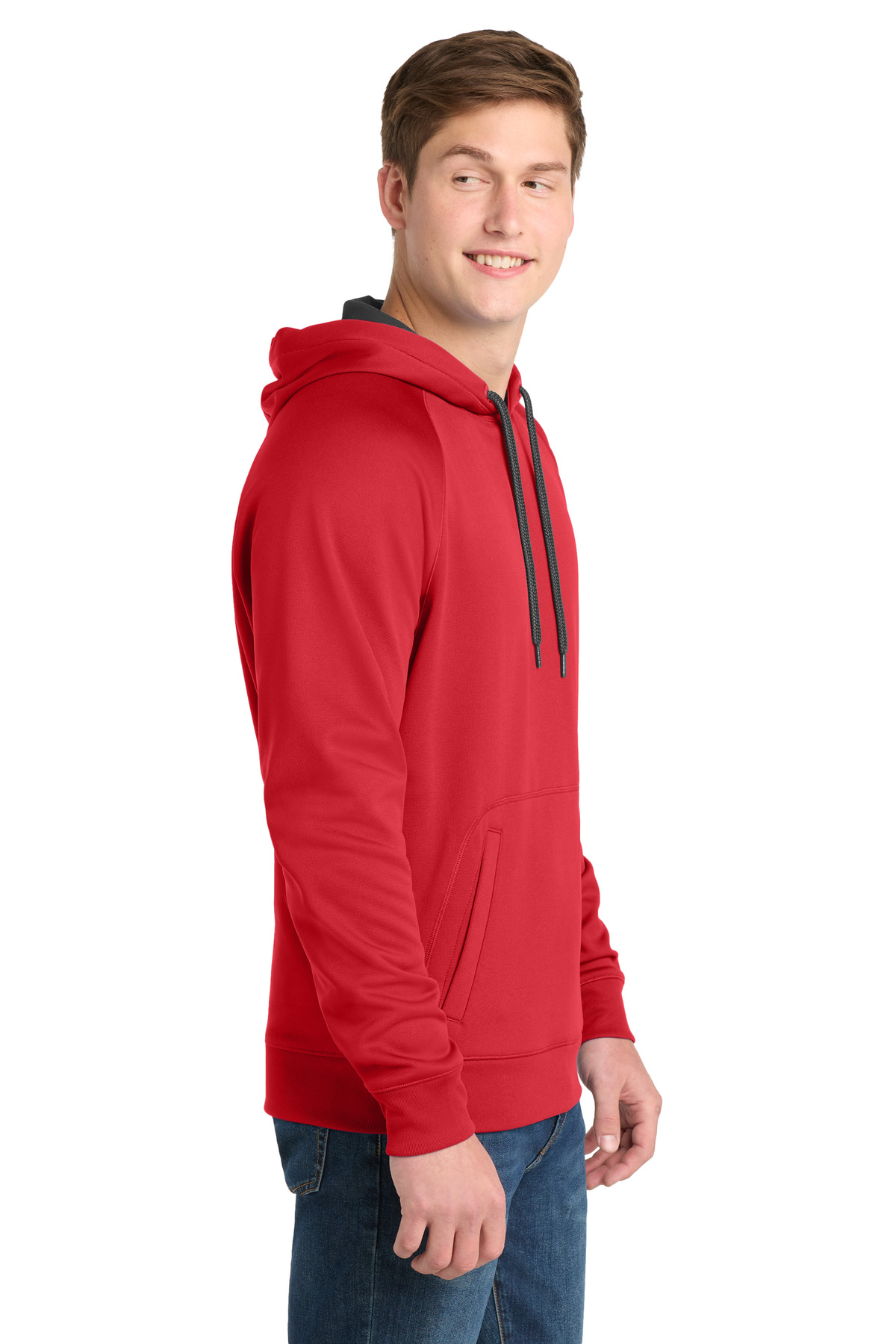 Sport-Tek Tech Fleece Hooded Sweatshirt. ST250