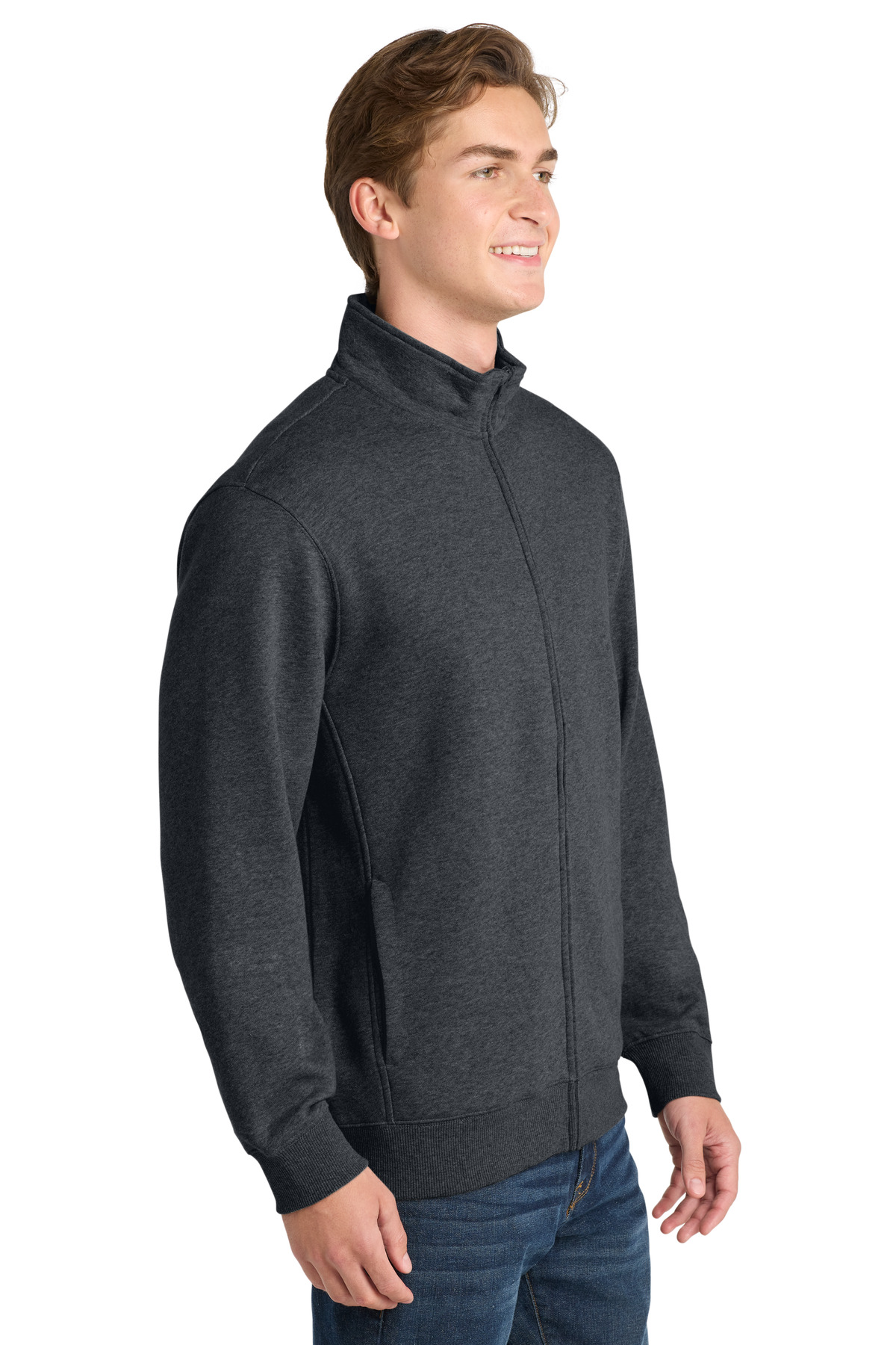 Sport-Tek Full-Zip Sweatshirt. ST259