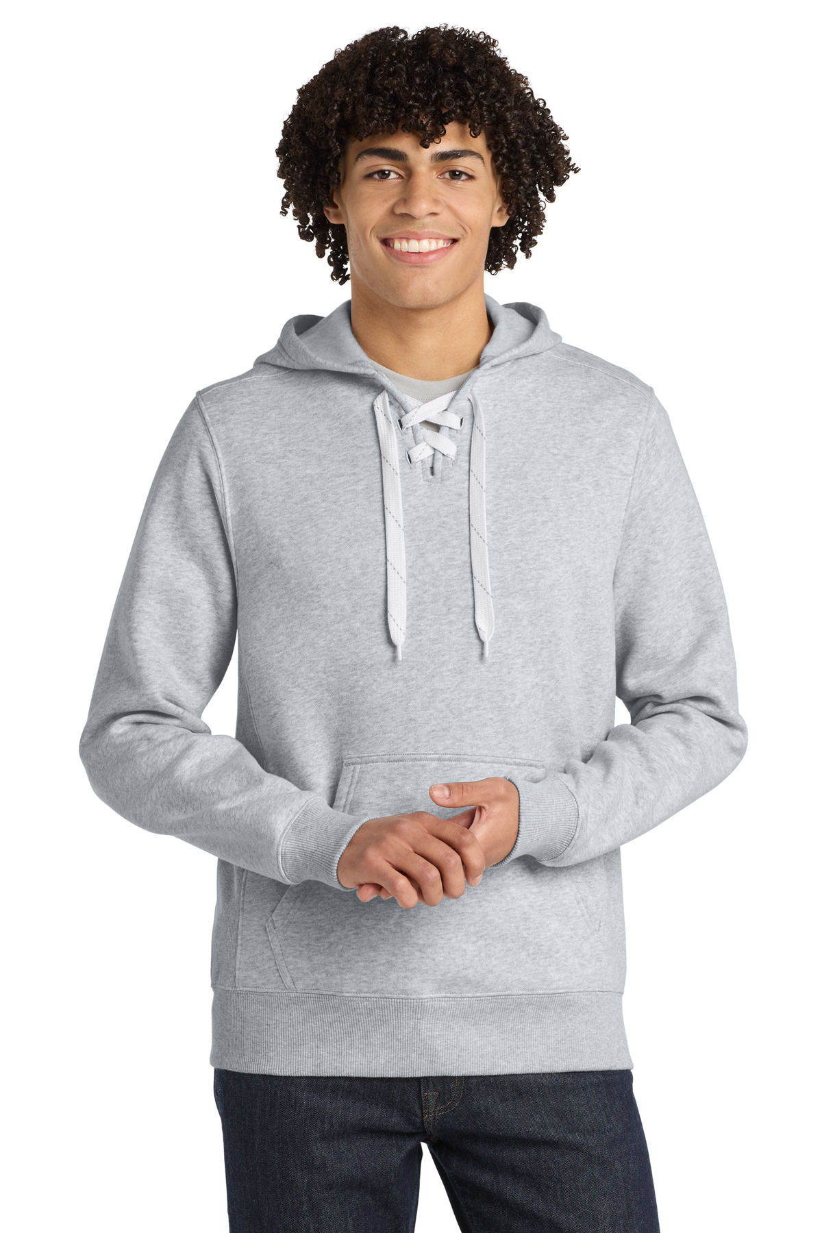 Sport-Tek ┬«  Lace Up Pullover Hooded Sweatshirt. ST271