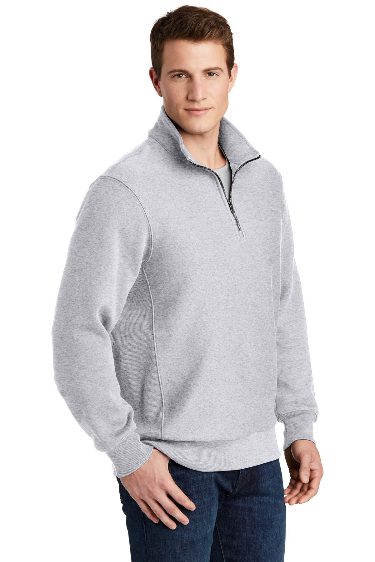 Sport-Tek Super Heavyweight 1/4-Zip Pullover Sweatshirt. ST283