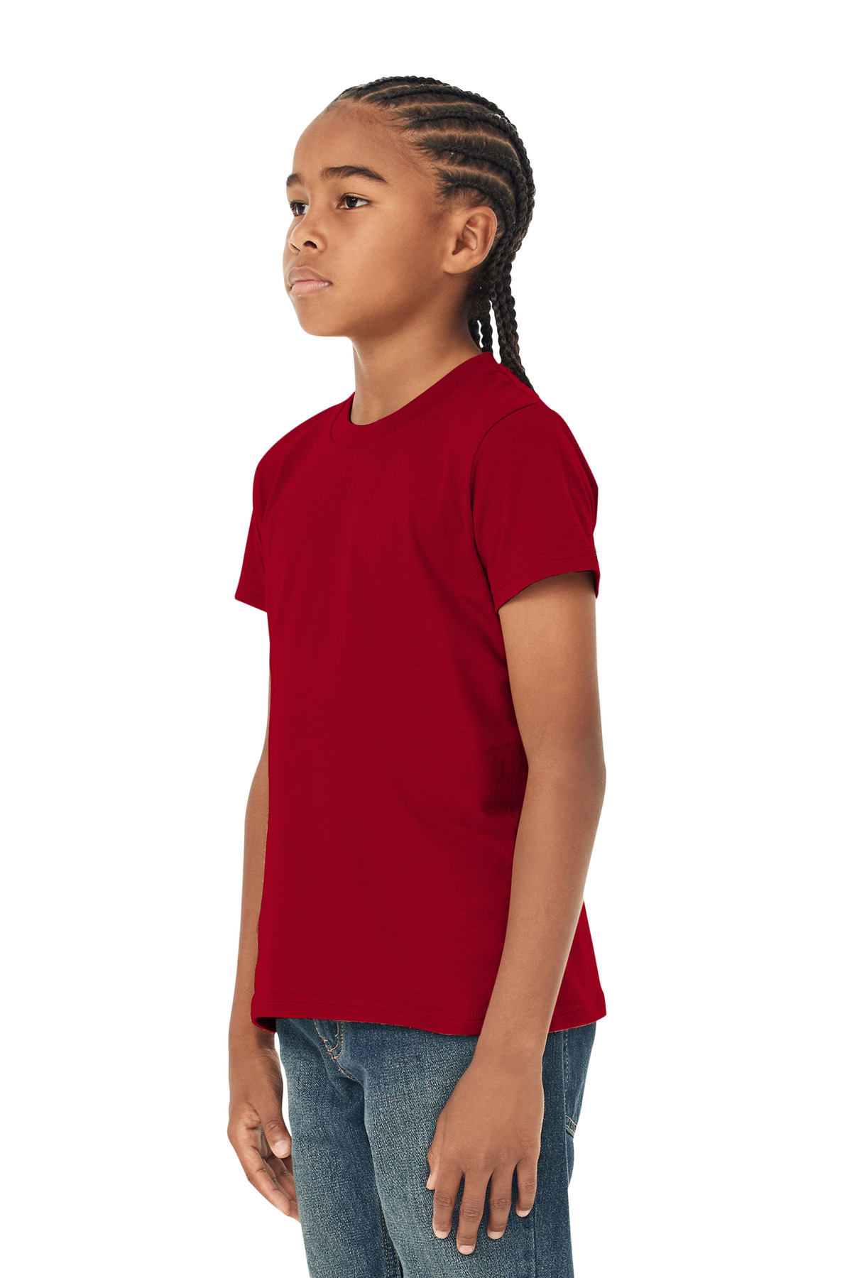 BELLA+CANVAS Youth Jersey Short Sleeve Tee. BC3001Y