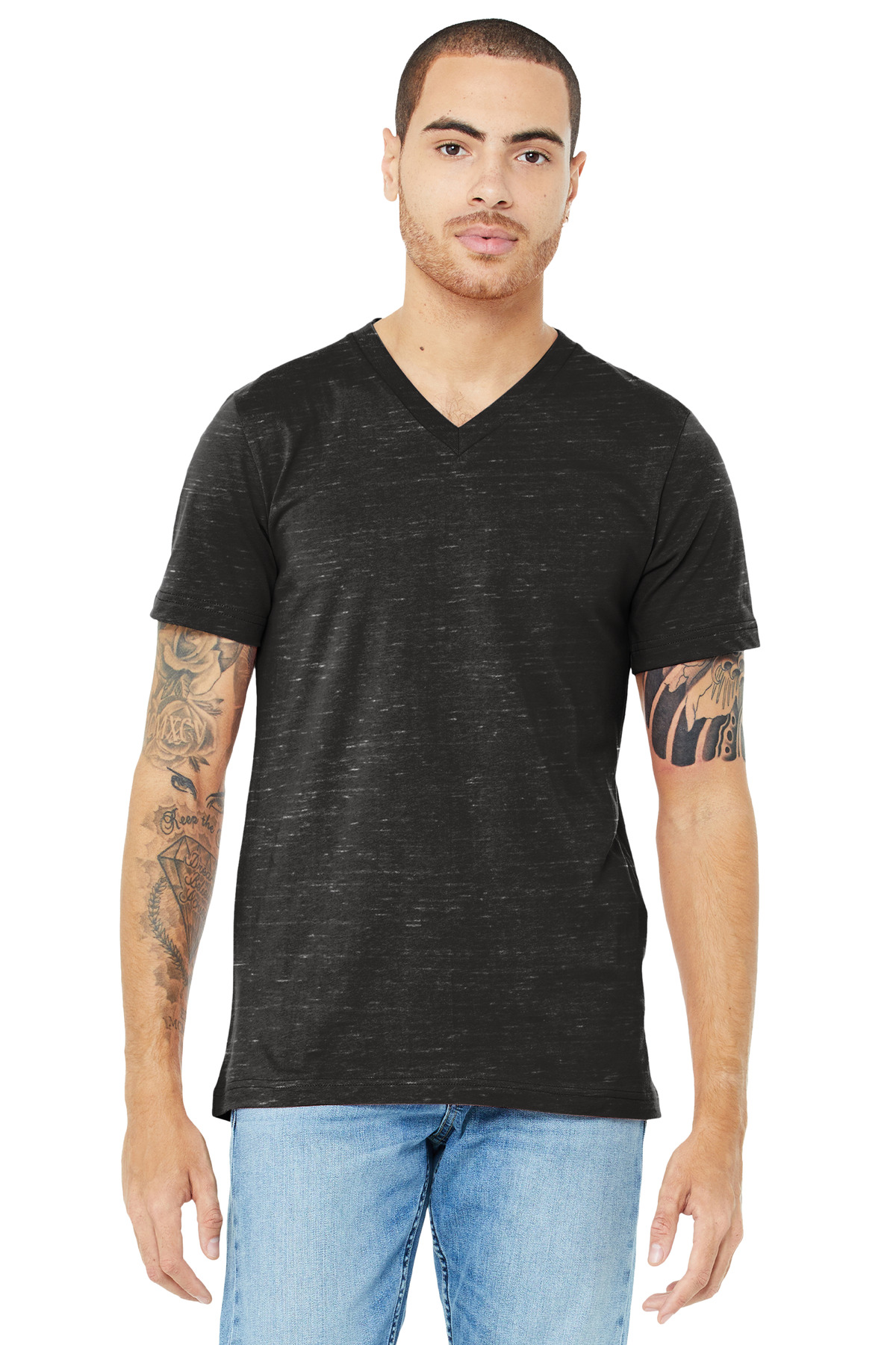 BELLA+CANVAS ® Unisex Jersey Short Sleeve V-Neck Tee. BC3005 - Image 5