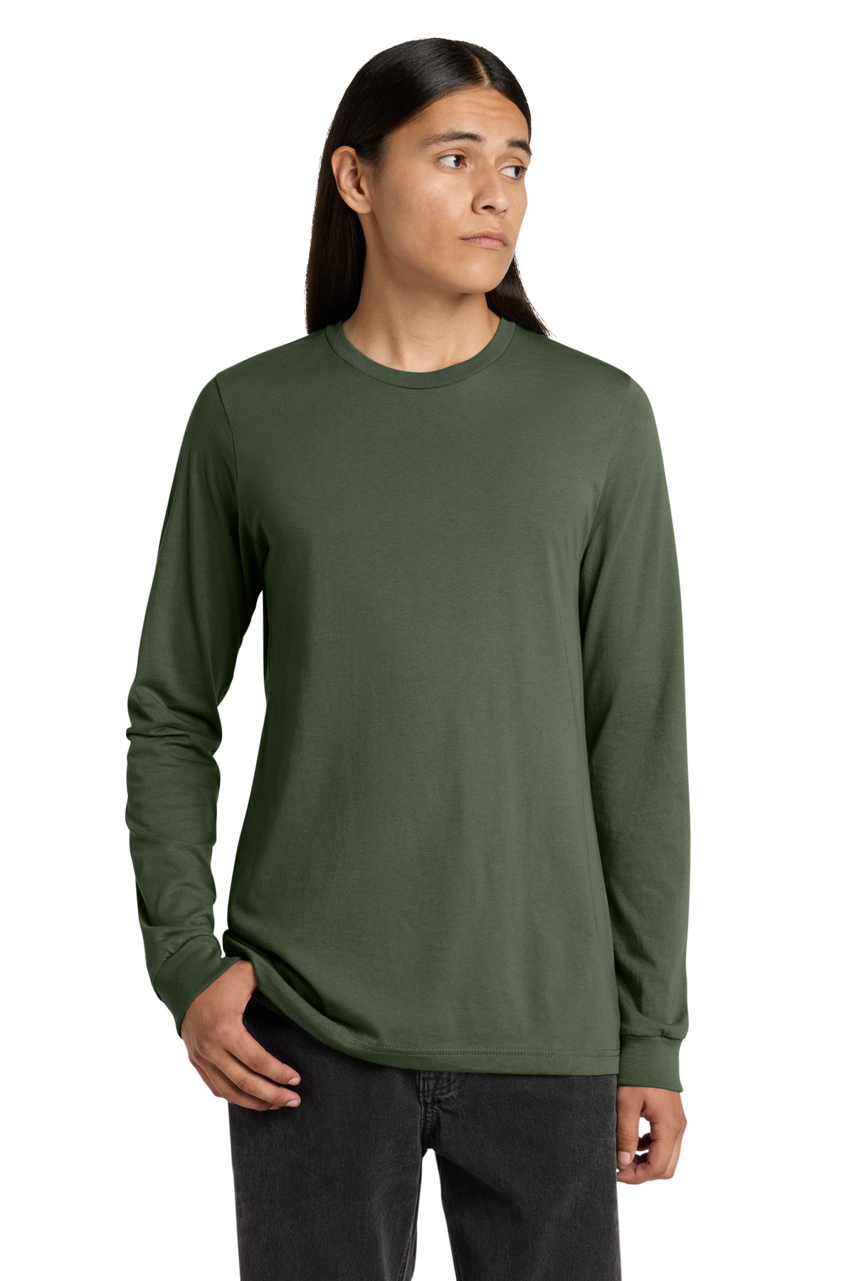 BELLA+CANVAS ® Unisex Jersey Long Sleeve Tee. BC3501 - Image 2