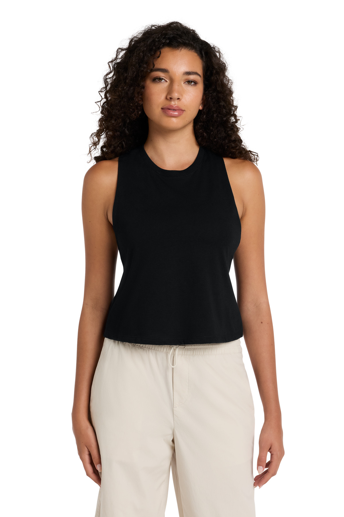 BELLA+CANVAS ® Women's Racerback Cropped Tank. BC6682 - Image 5