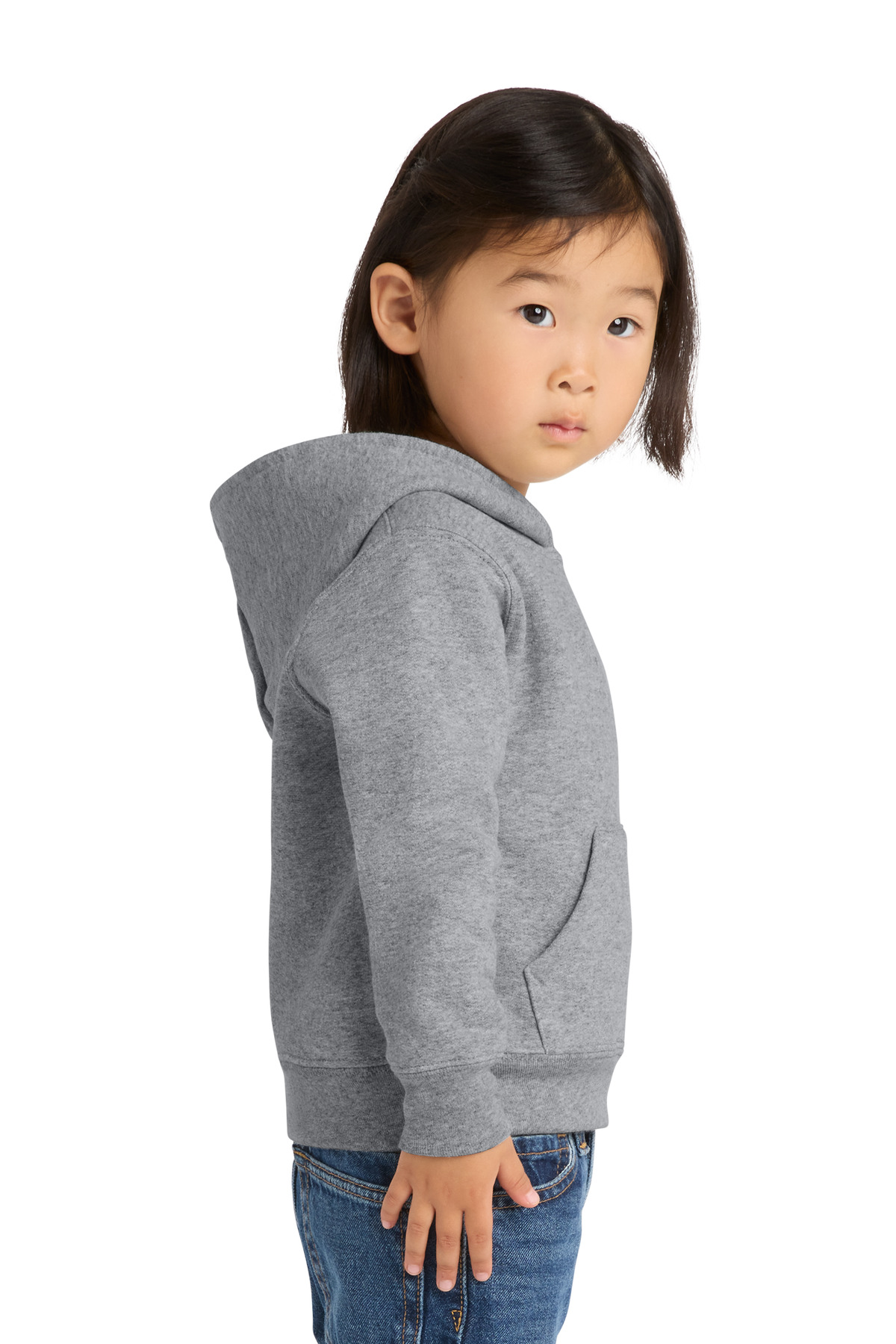 Port & Co Toddler Core Fleece Pullover Hooded Sweatshirt. CAR78TH