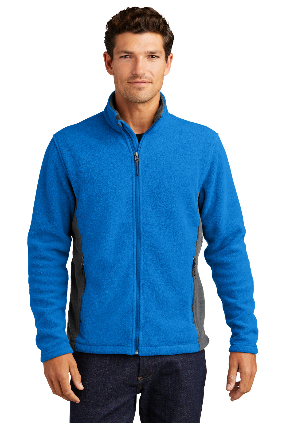 DISCONTINUED  Port Authority ®  Colorblock Value Fleece Jacket. F216