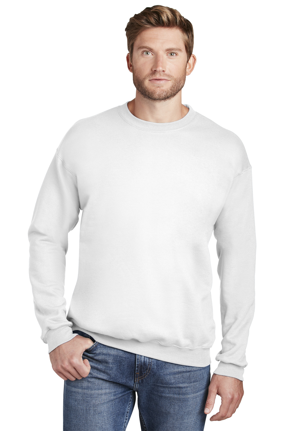 Hanes Ultimate Cotton - Crewneck Sweatshirt-