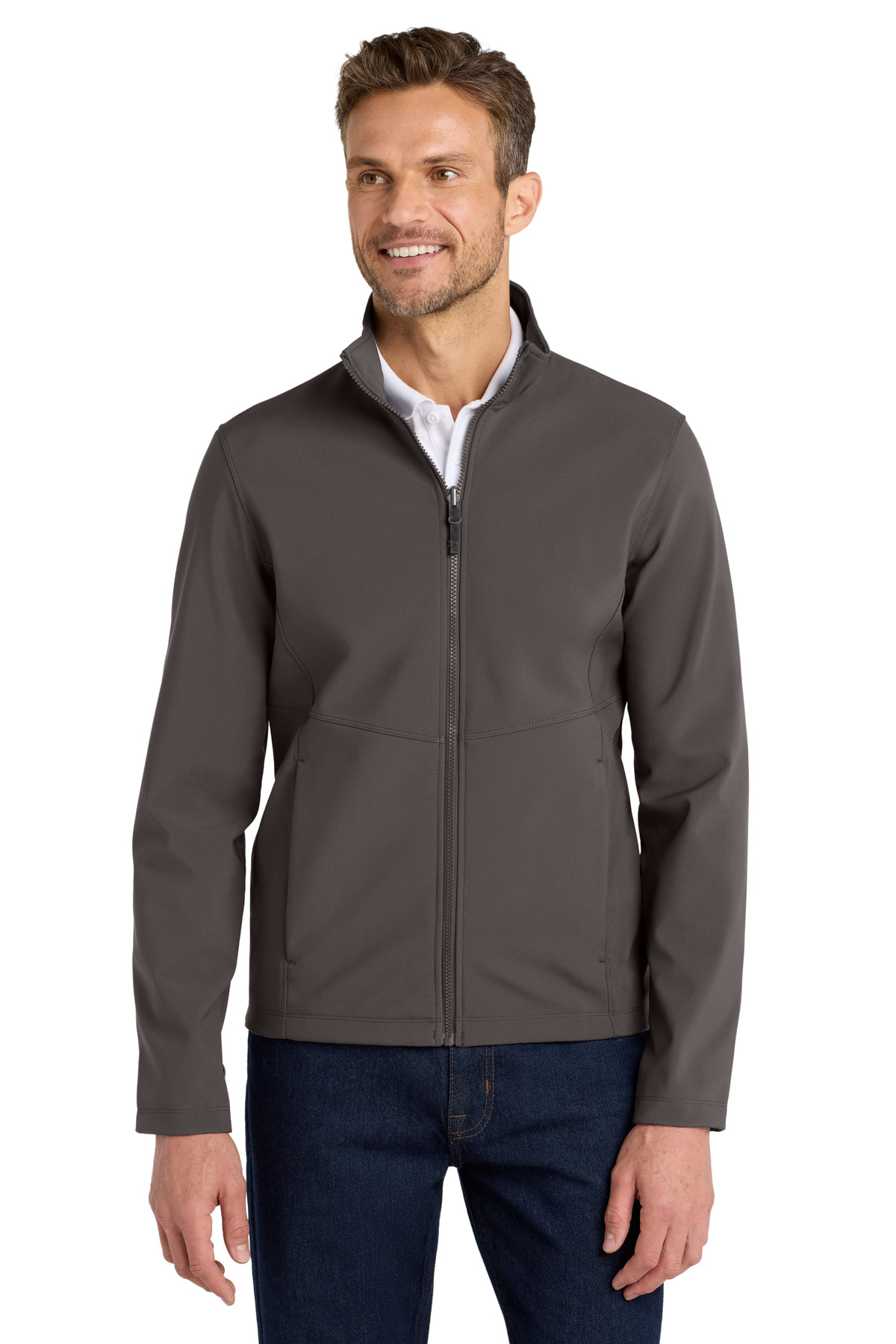 Port Authority  ®  Collective Soft Shell Jacket. J901 - Front Model