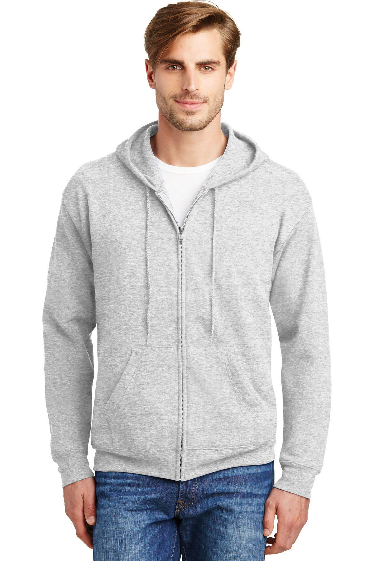 Hanes - EcoSmart Full-Zip Hooded Sweatshirt - P180
