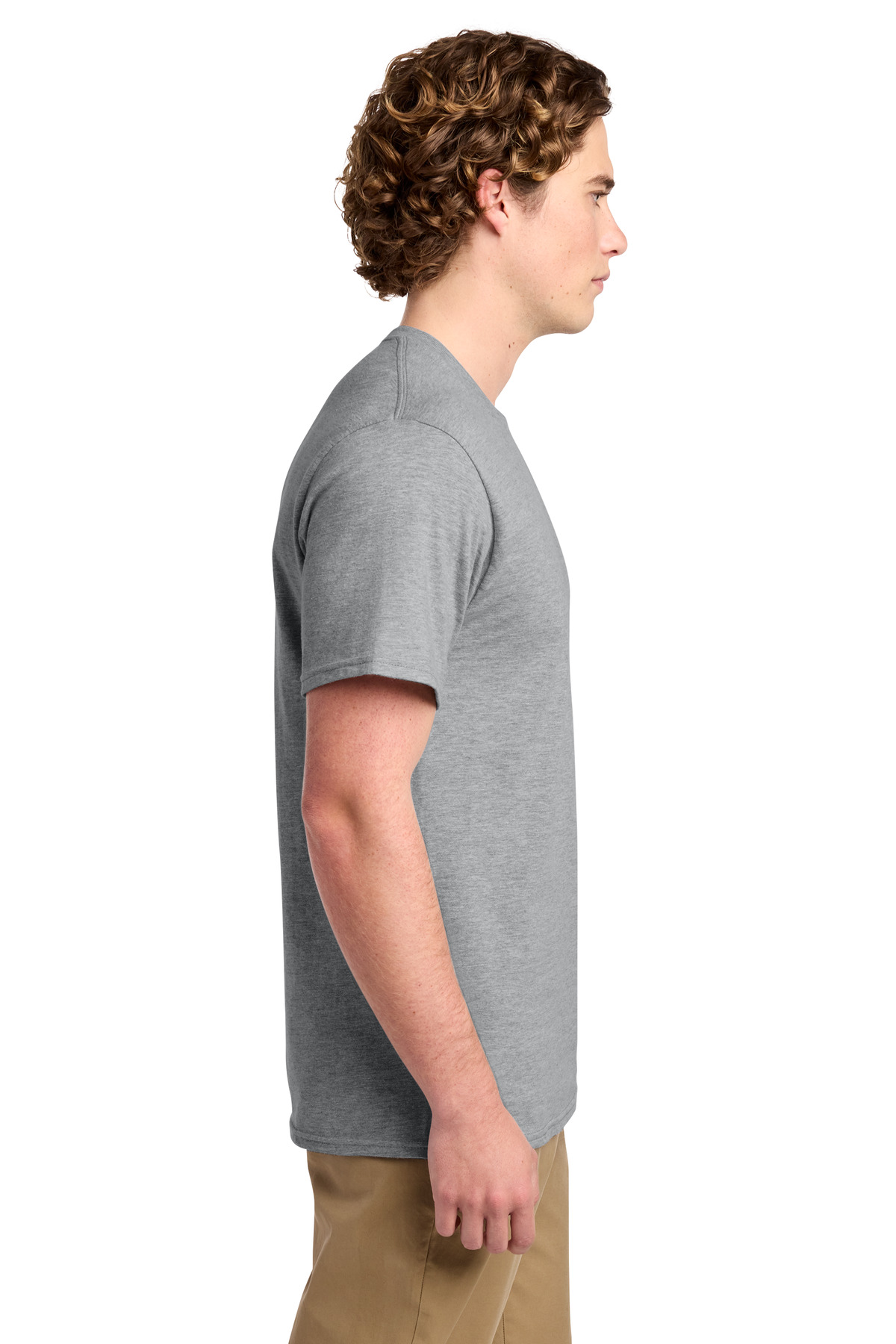 Port & Co Ring Spun Cotton Tee. PC150