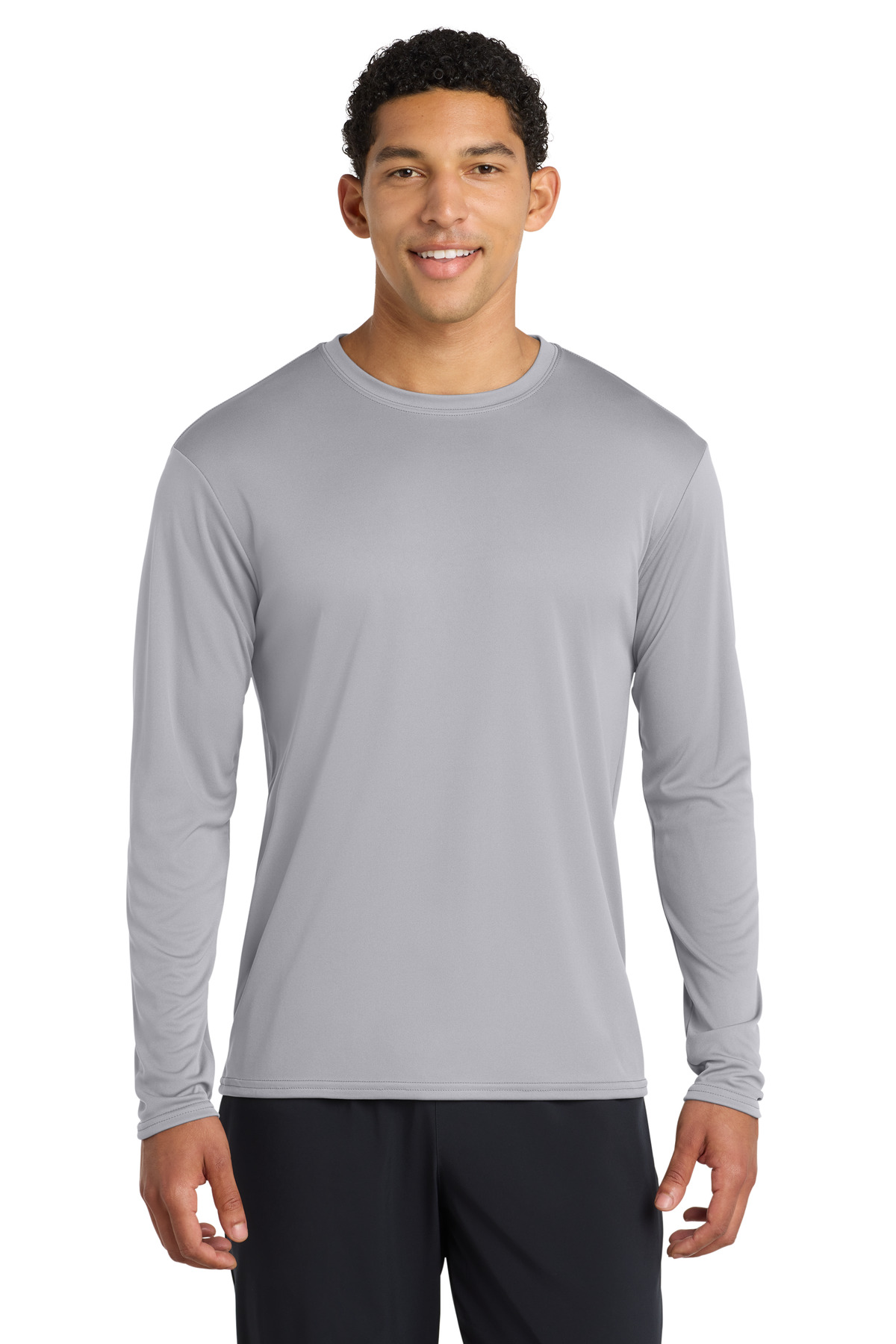Port & Co Long Sleeve Performance Tee. PC380LS