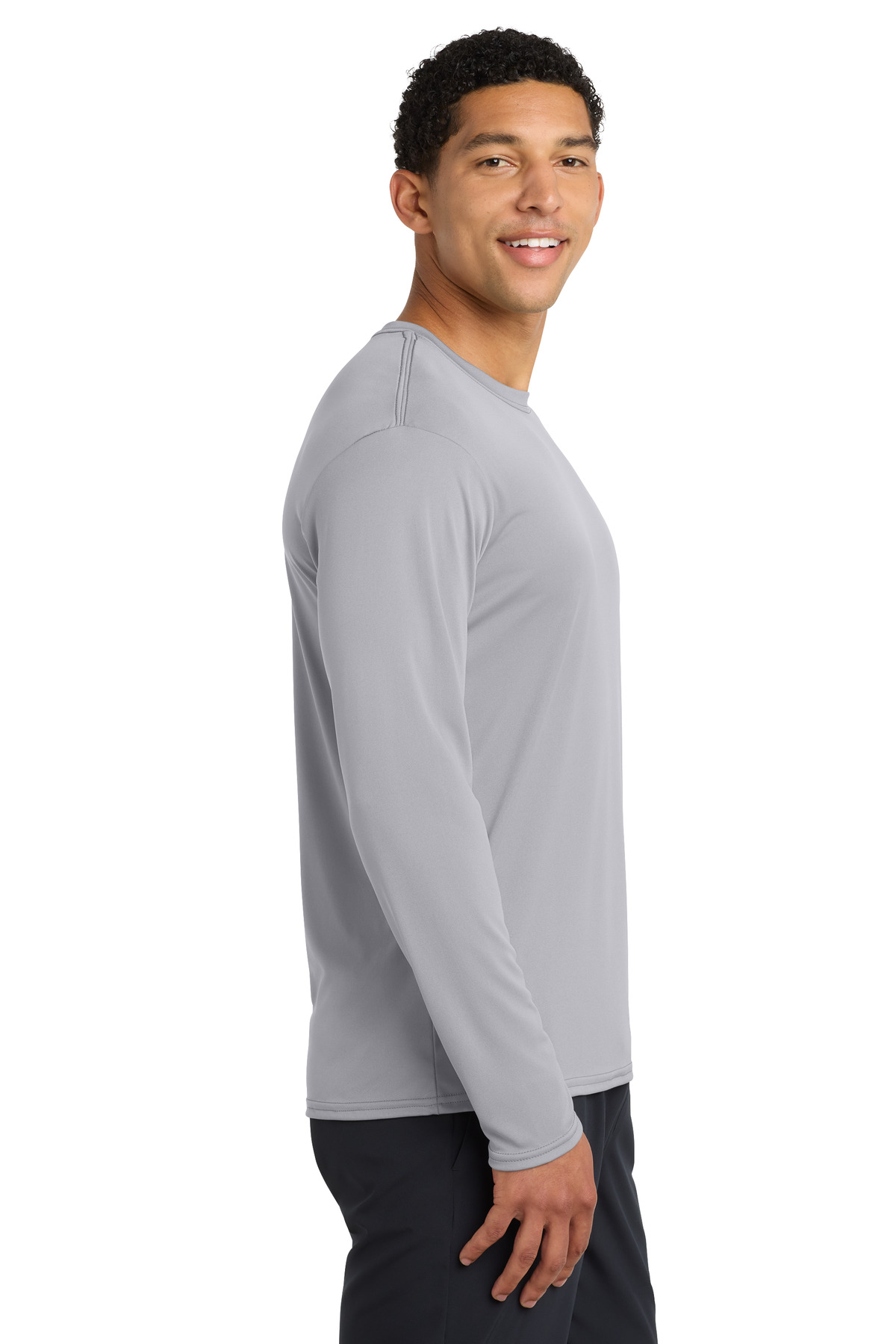 Port & Co Long Sleeve Performance Tee. PC380LS
