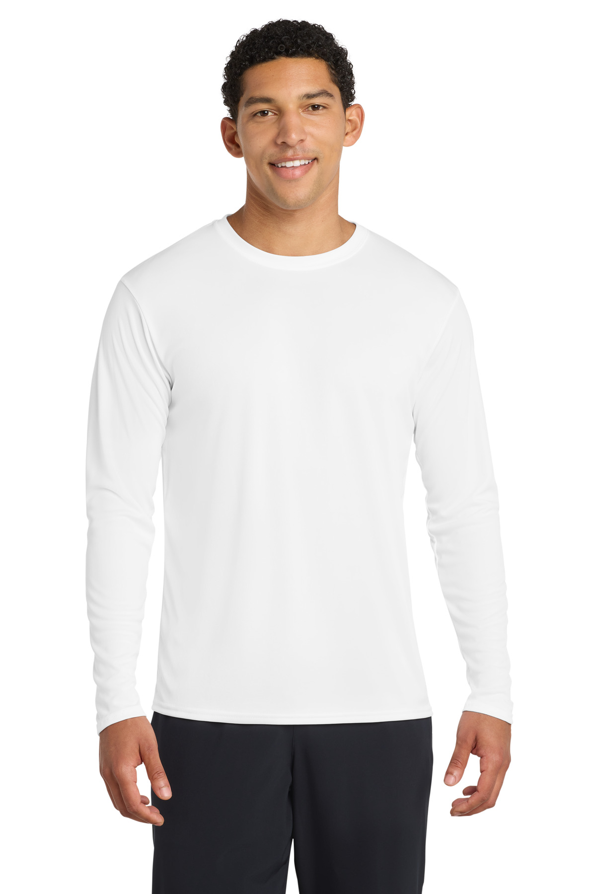 Port & Co Long Sleeve Performance Tee-Port & Company