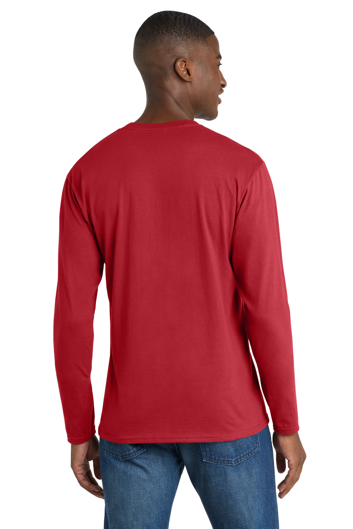 Port & Co Long Sleeve Fan Favorite Tee. PC450LS