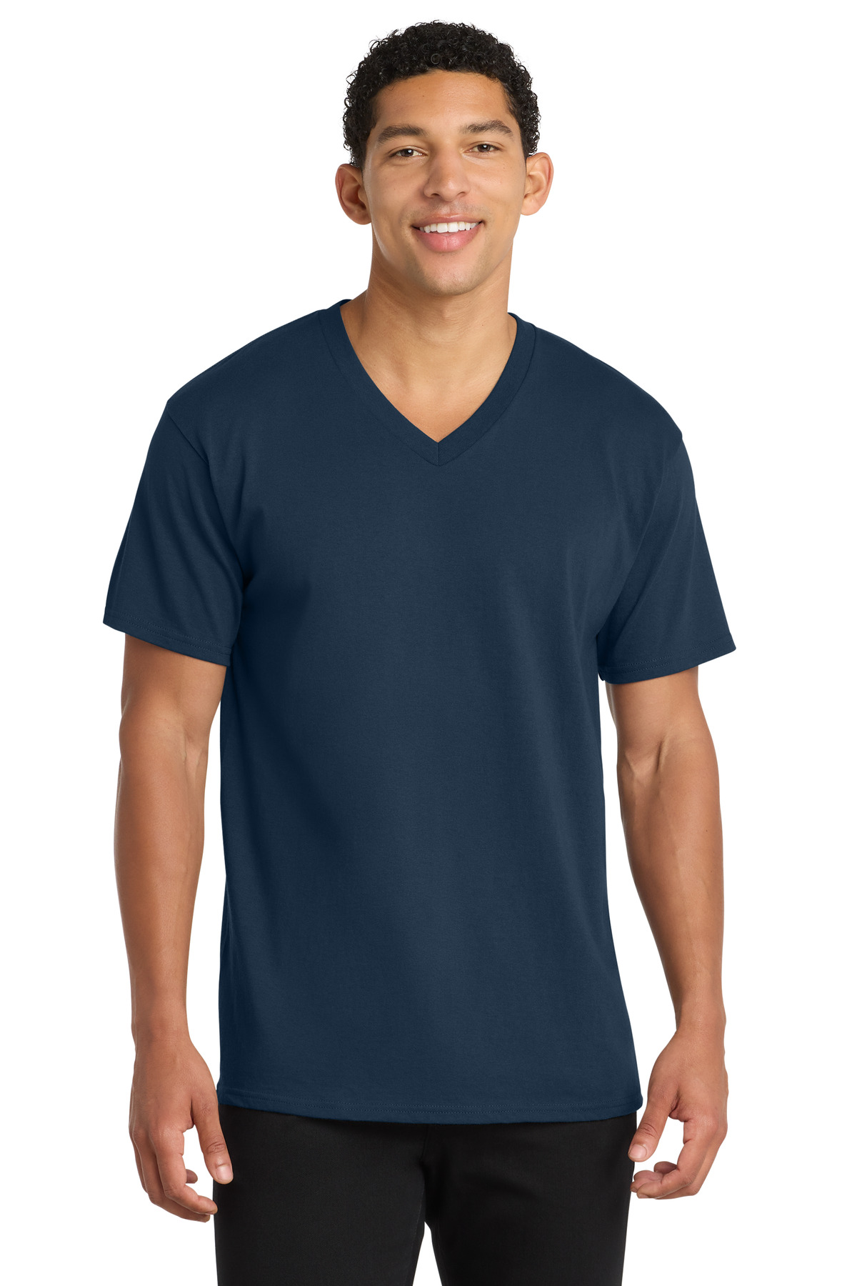 Port & Co PC54V swatch in Navy