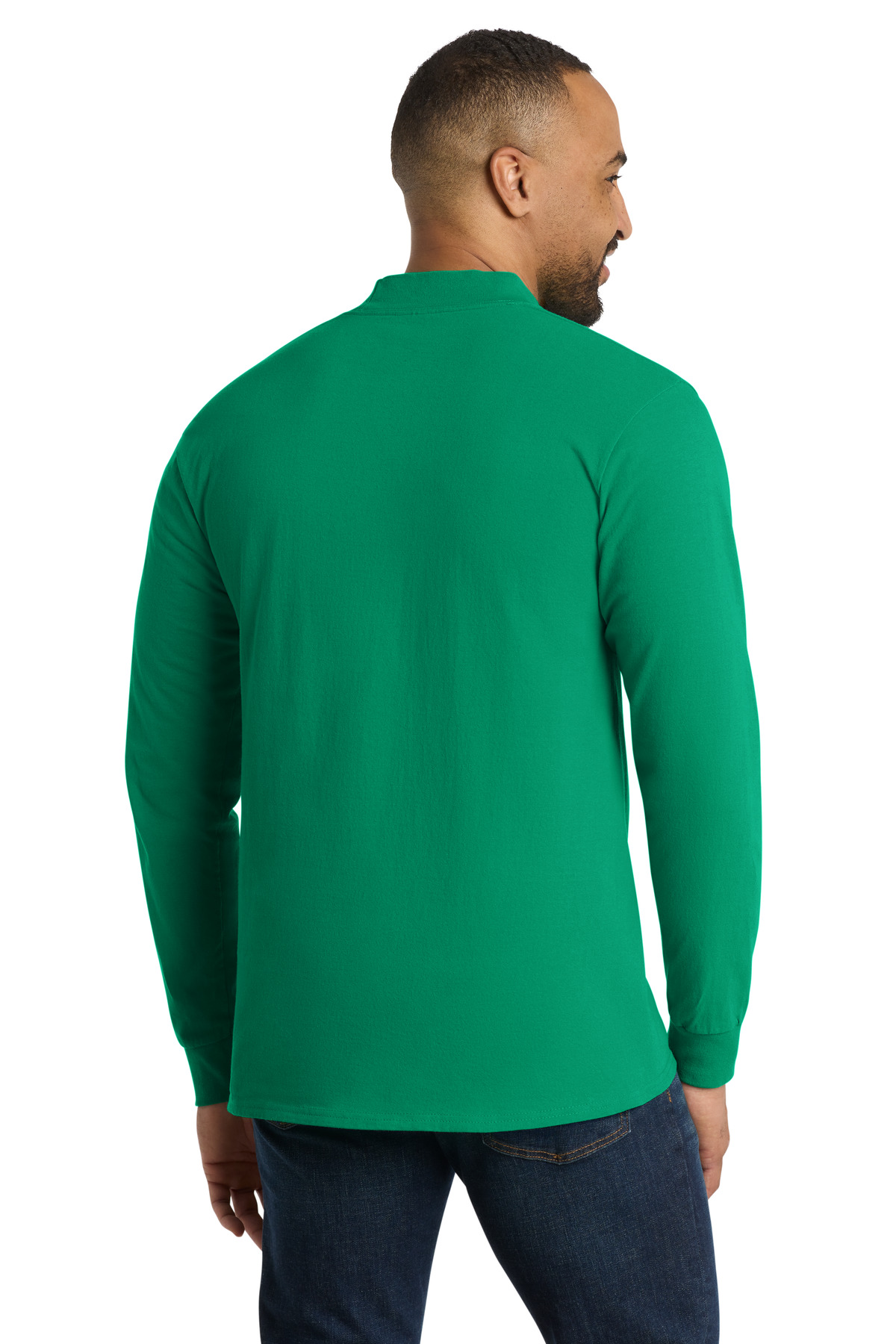 Port & Co Essential Mock Turtleneck. PC61M