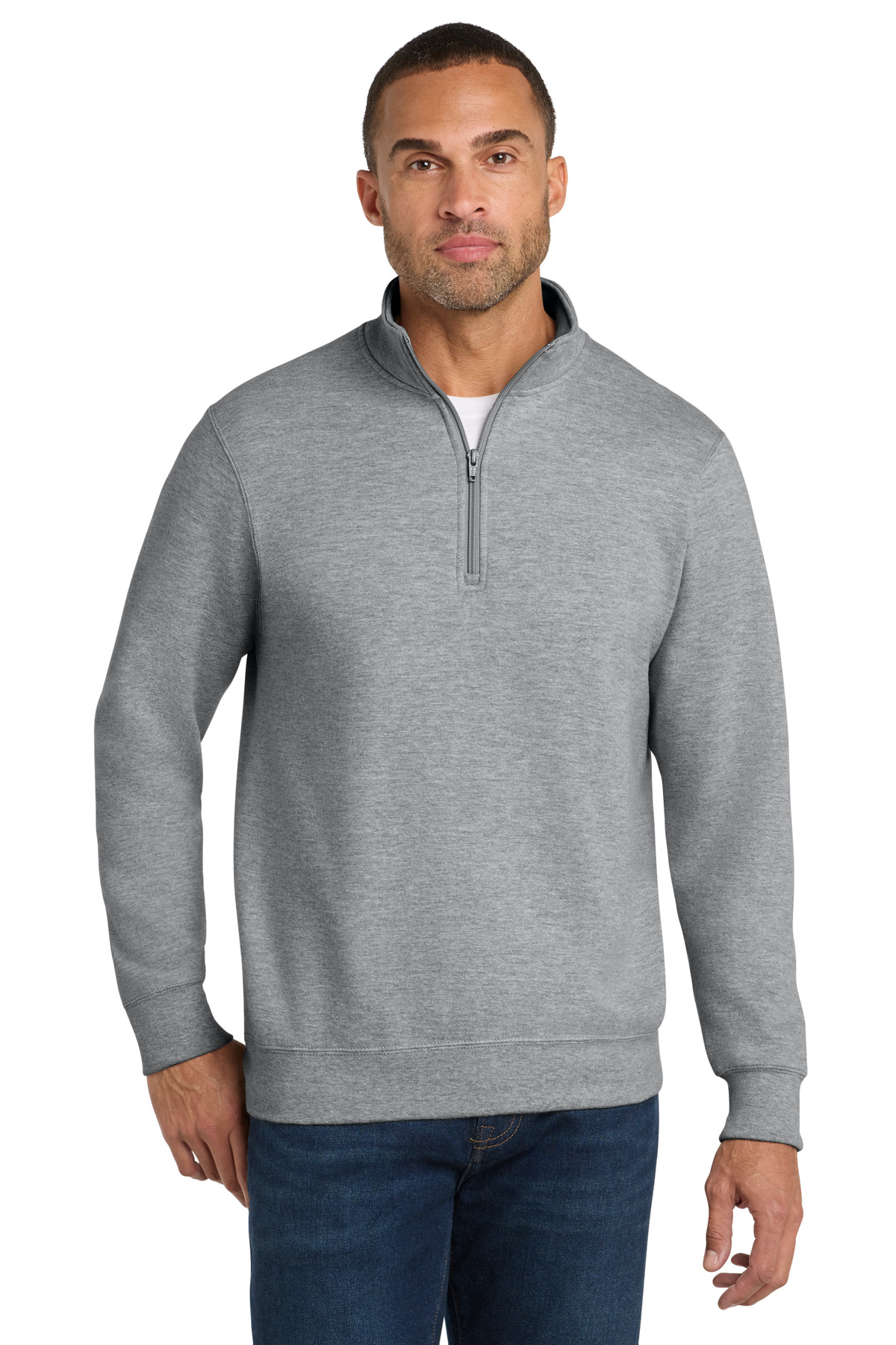 Port & Co Fan Favorite Fleece 1/4-Zip Pullover Sweatshirt-Port & Company