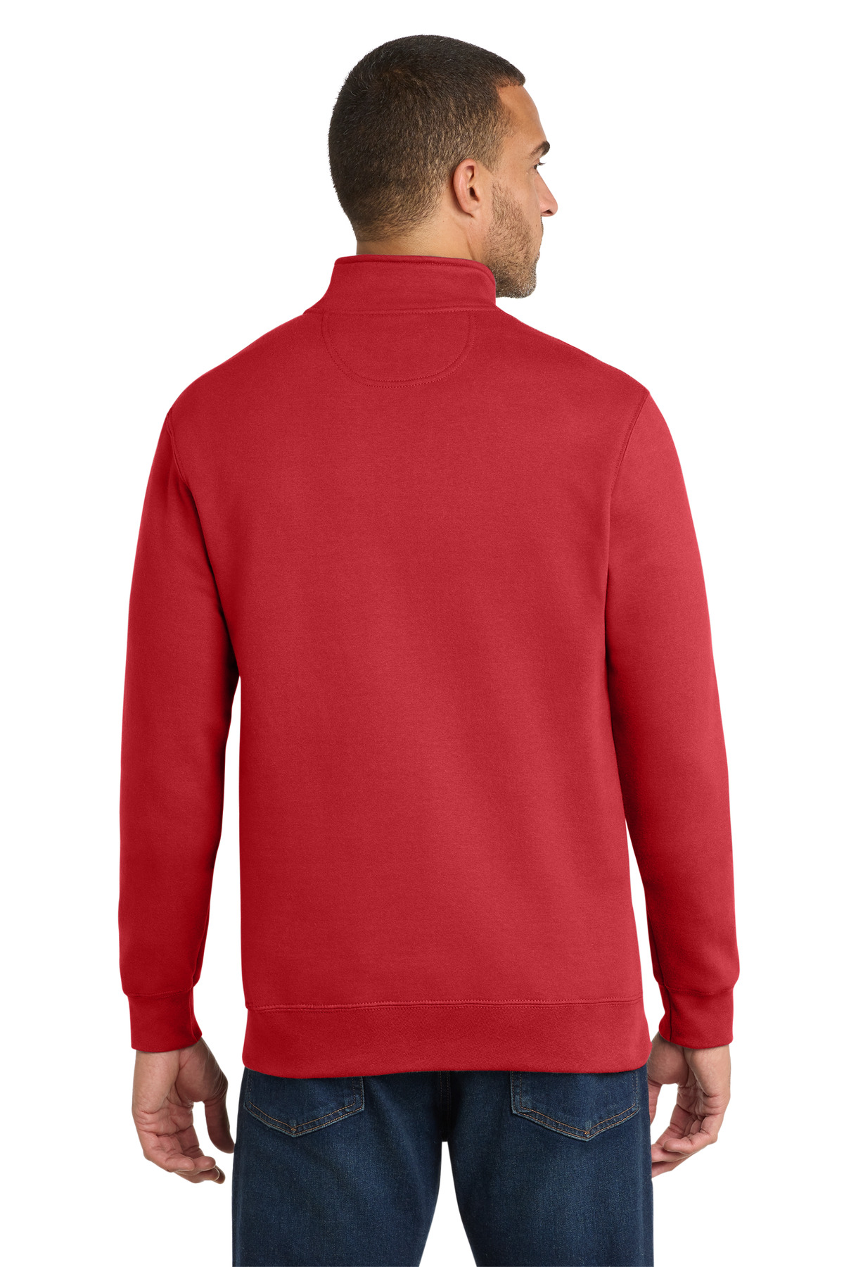 Port & Co Fan Favorite Fleece 1/4-Zip Pullover Sweatshirt. PC850Q