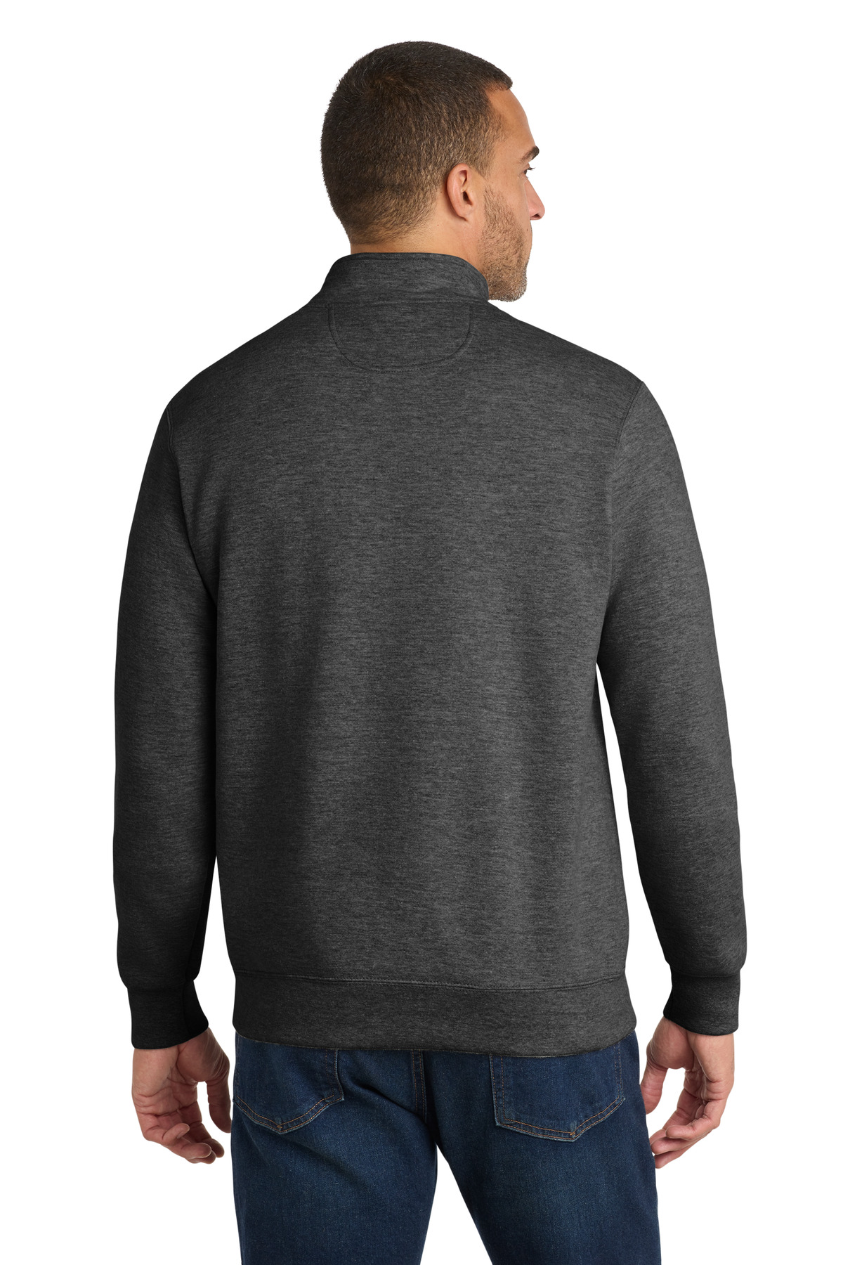 Port & Co Fan Favorite Fleece 1/4-Zip Pullover Sweatshirt. PC850Q