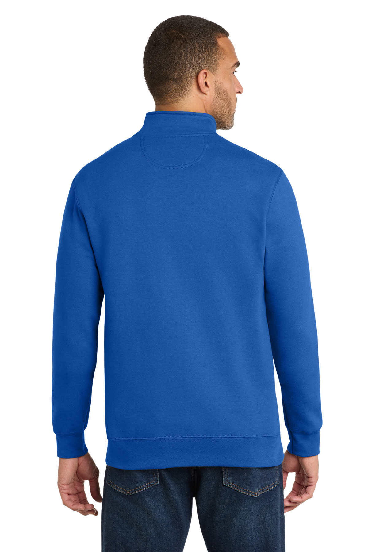 Port & Co Fan Favorite Fleece 1/4-Zip Pullover Sweatshirt. PC850Q