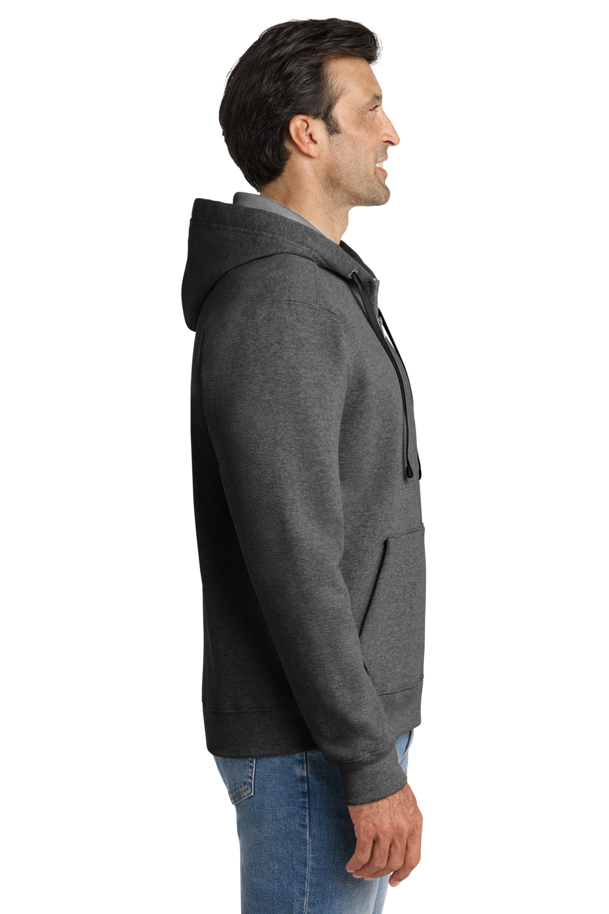 Volunteer Knitwear Chore Fleece Full-Zip Hoodie VL130ZH