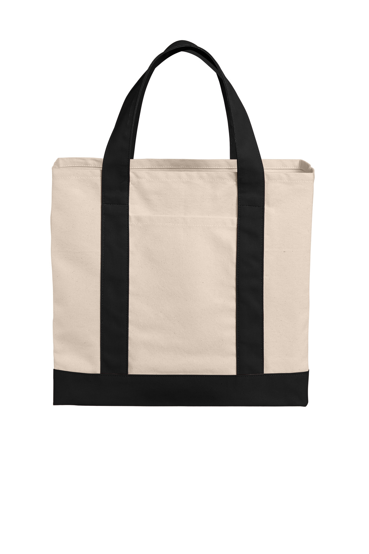 Port Authority Cotton Canvas Two-Tone Tote-