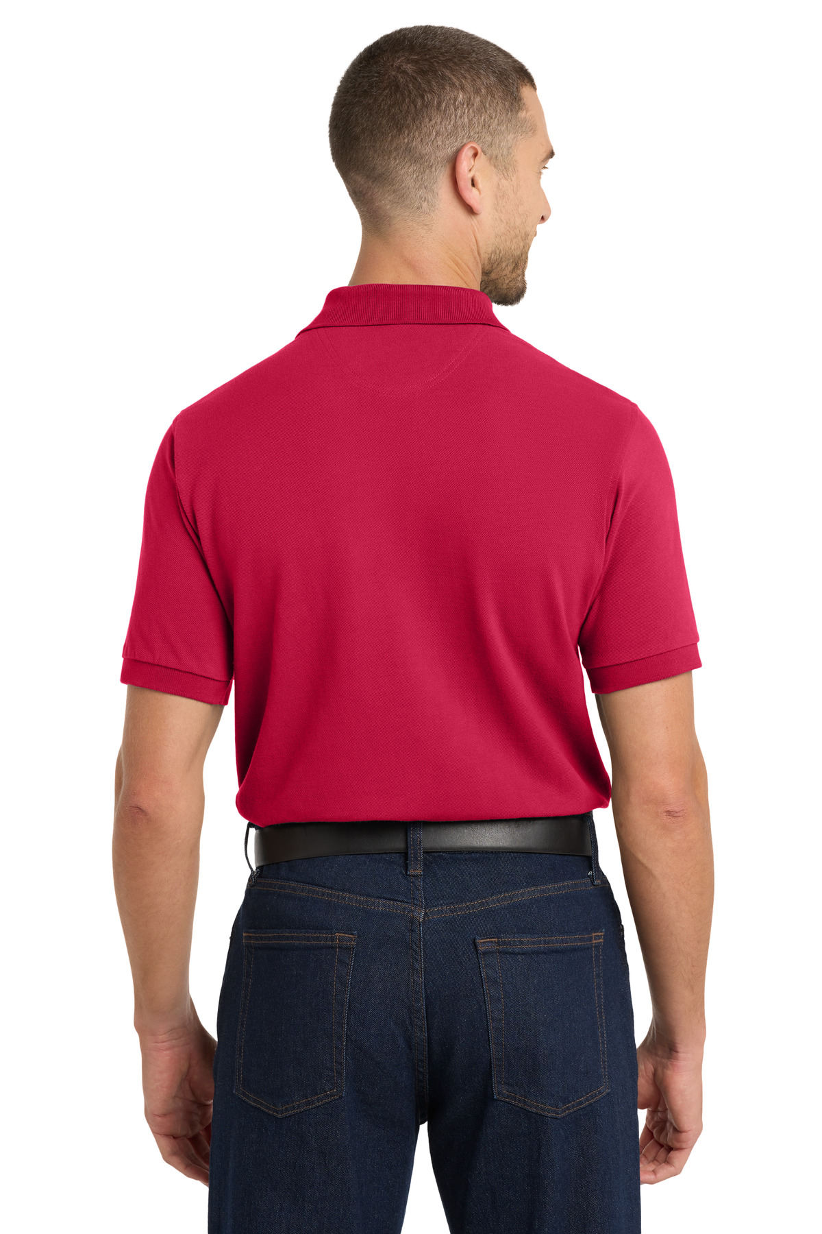 Port Authority Heavyweight Cotton Pique Polo. K420