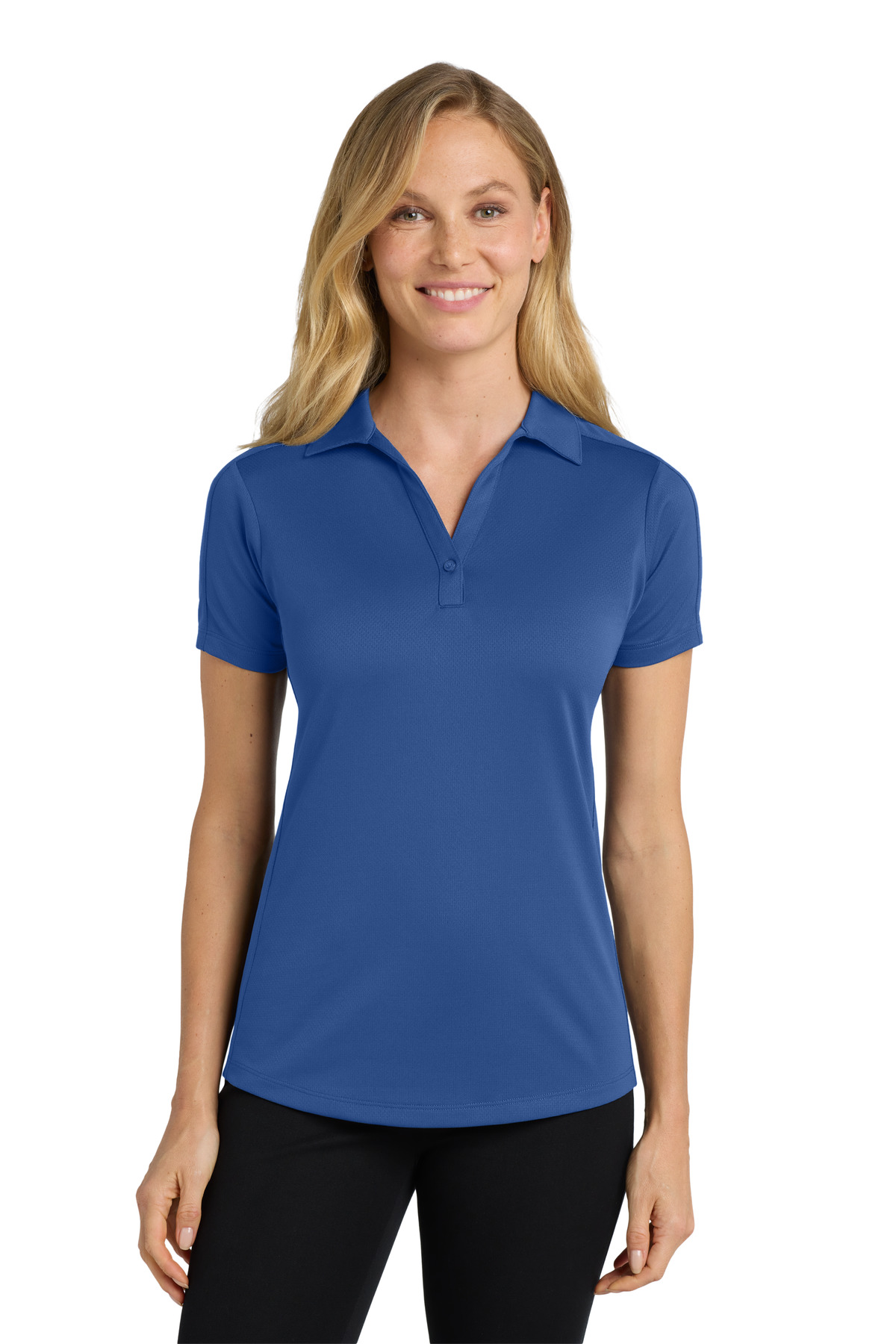 Port Authority ® Women's Diamond Jacquard Polo. L569 - Image 5