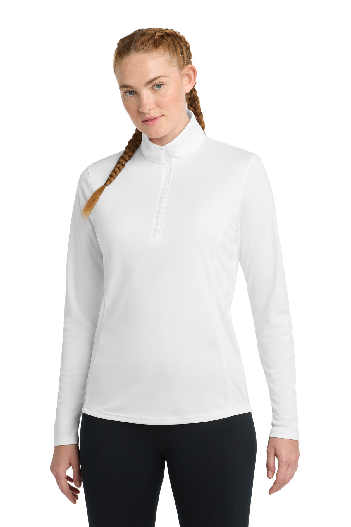 Sport-Tek Women's PosiCharge Competitor 1/4-Zip Pullover. LST357