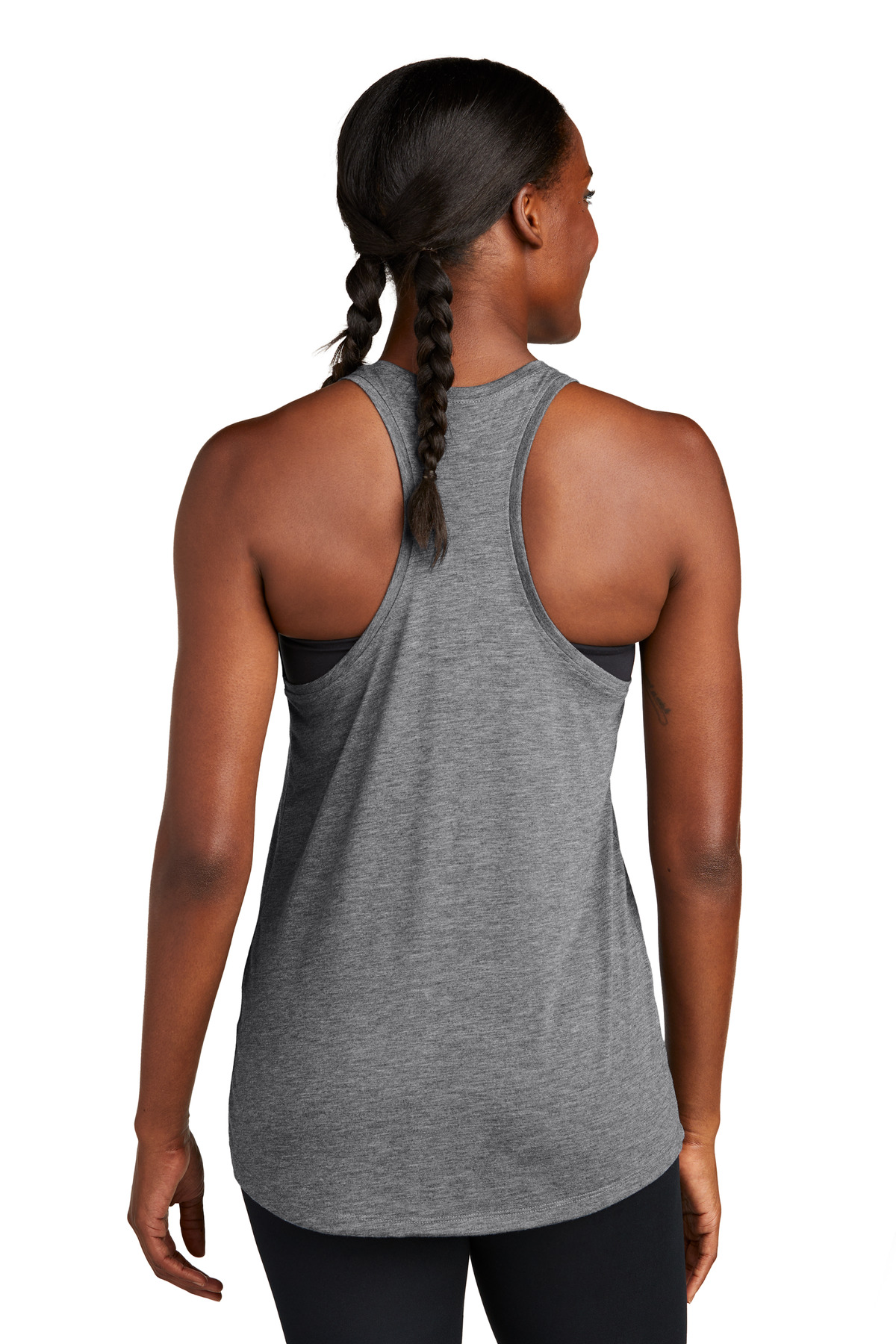 Sport-Tek Women's PosiCharge Tri-Blend Wicking Tank. LST402