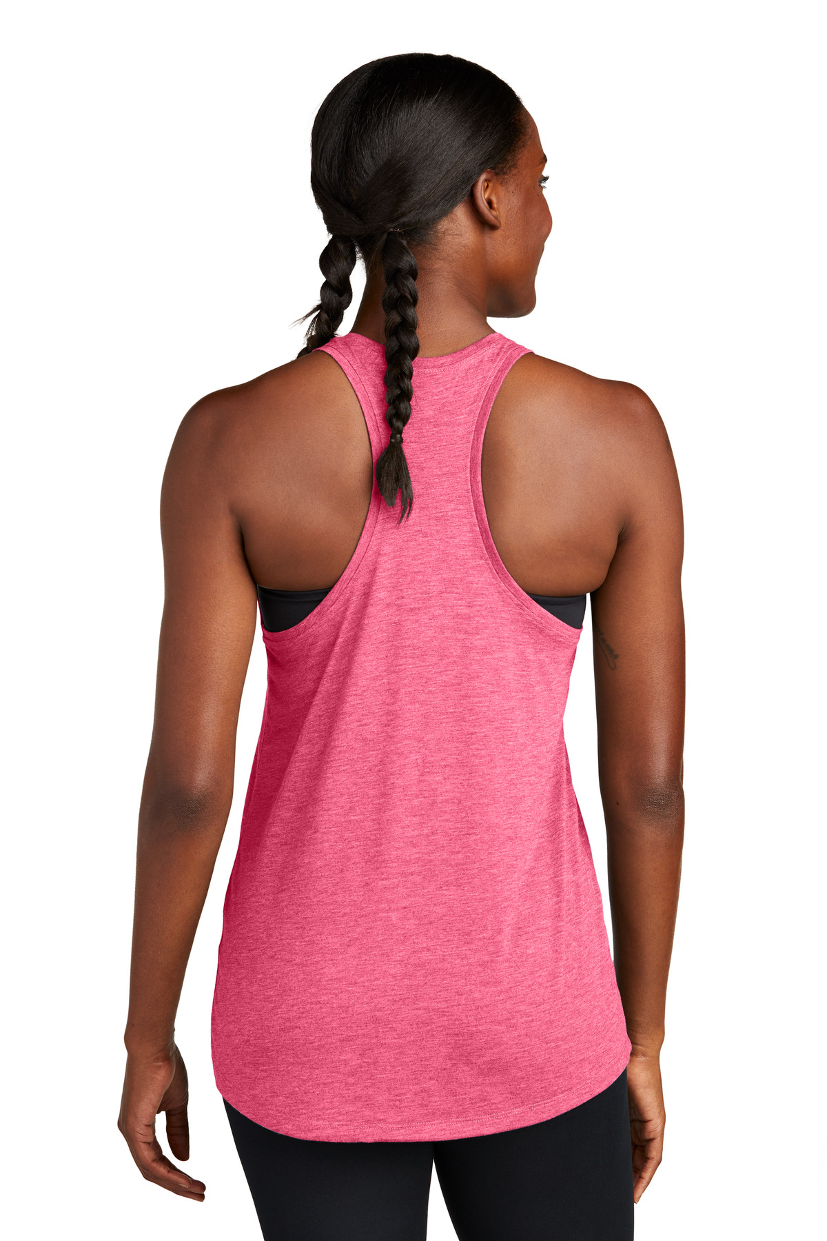 Sport-Tek Women's PosiCharge Tri-Blend Wicking Tank. LST402