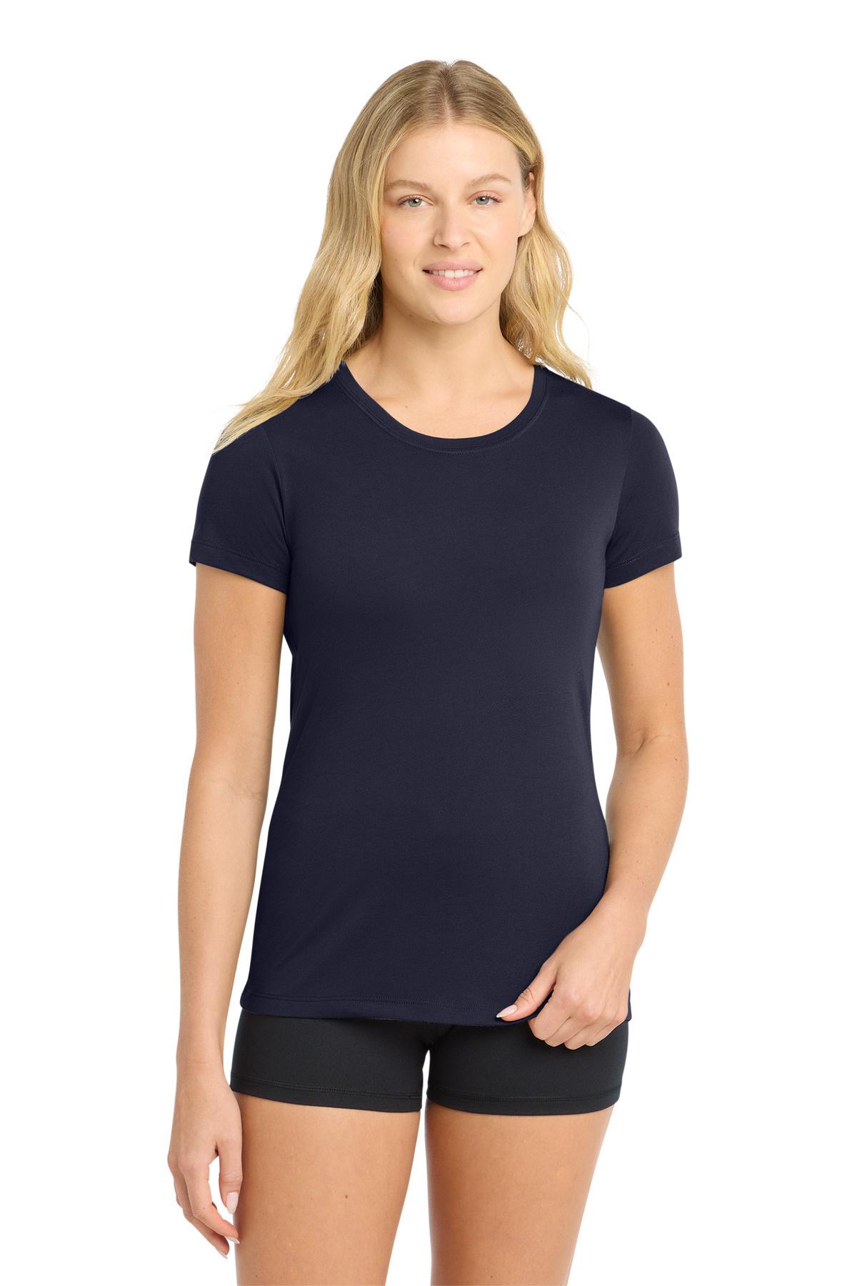 DISCONTINUED  Sport-Tek ®  Women's PosiCharge ®  Competitor   Cotton Touch   Scoop Neck Tee. LST450