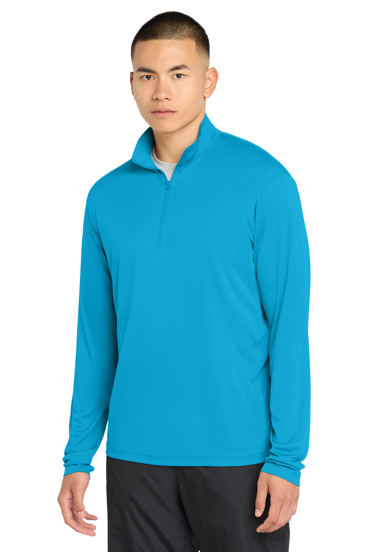 Sport-Tek ® PosiCharge ® Competitor ™ 1/4-Zip Pullover. ST357 - Atomic Blue