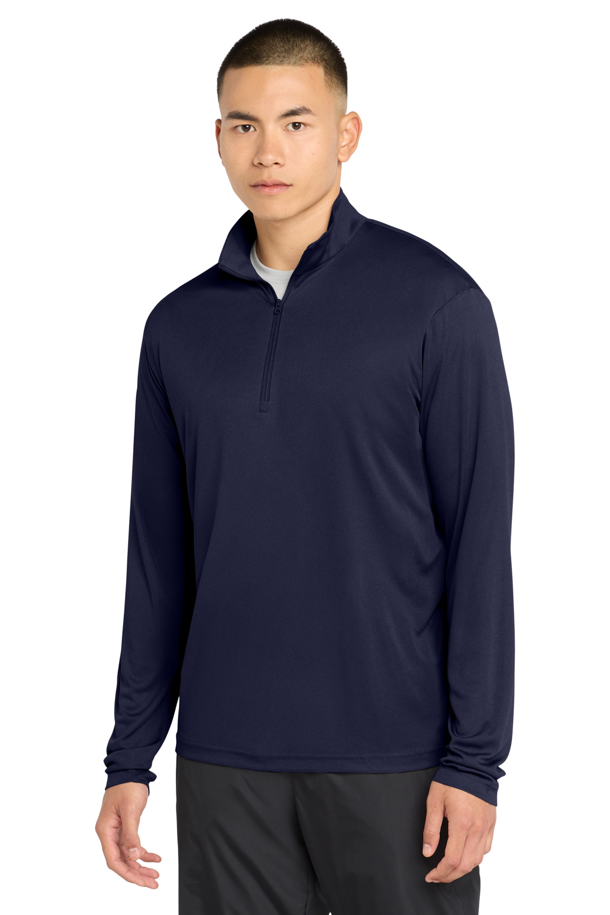 Sport-Tek ® PosiCharge ® Competitor ™ 1/4-Zip Pullover. ST357 - True Navy