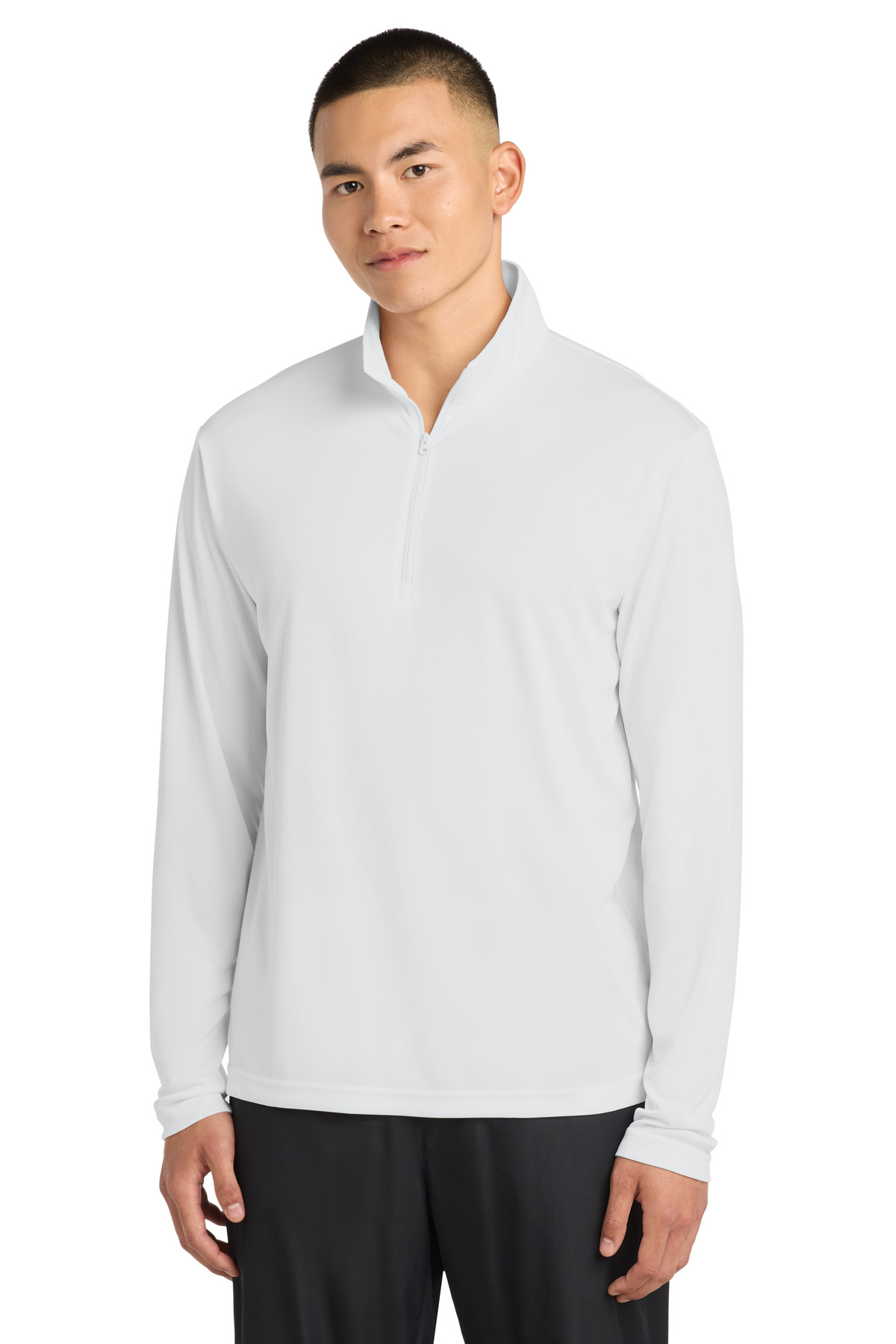 Sport-Tek ® PosiCharge ® Competitor ™ 1/4-Zip Pullover. ST357 - White