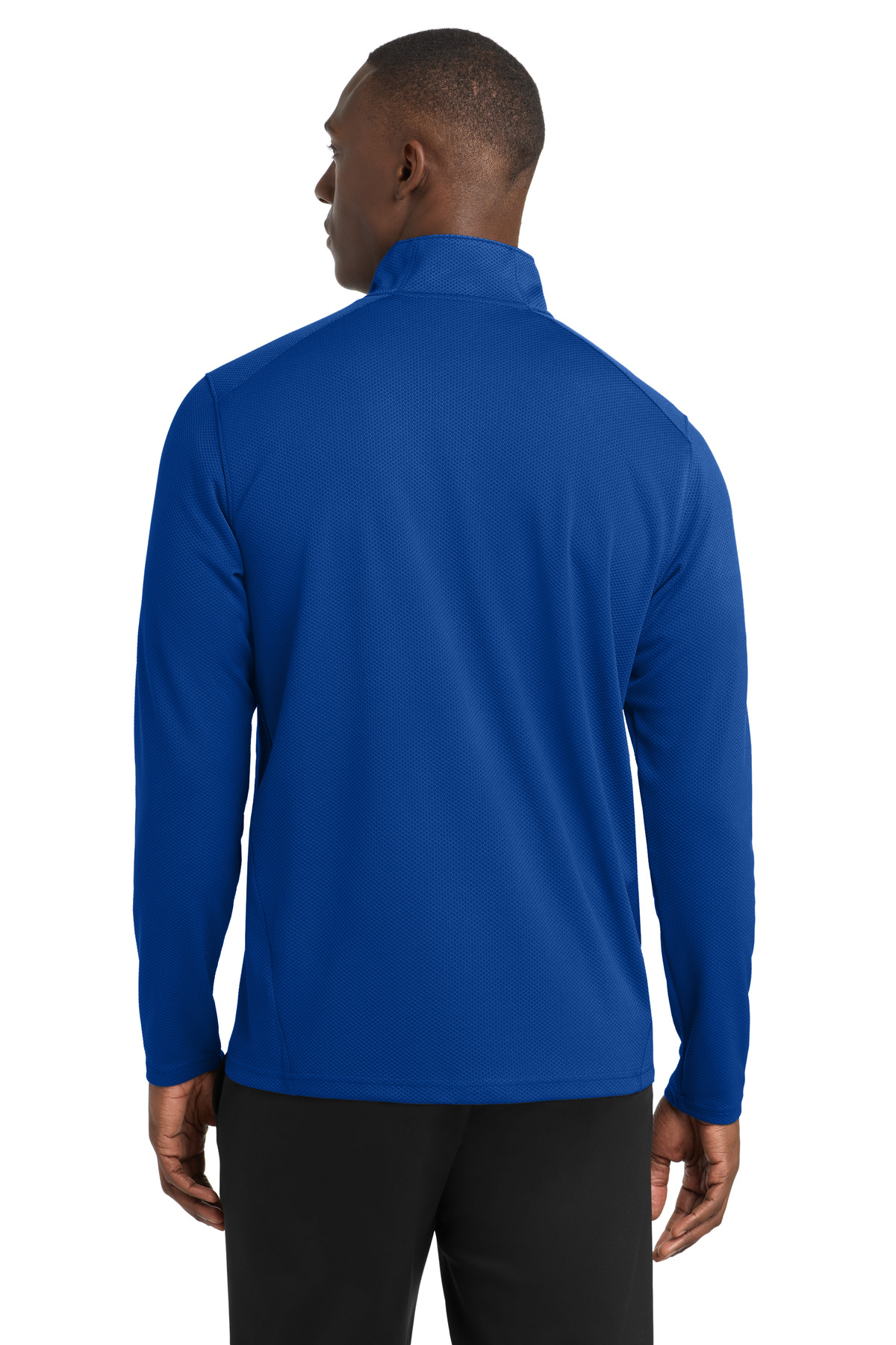 Sport-Tek Sport-Wick Textured 1/4-Zip Pullover. ST860